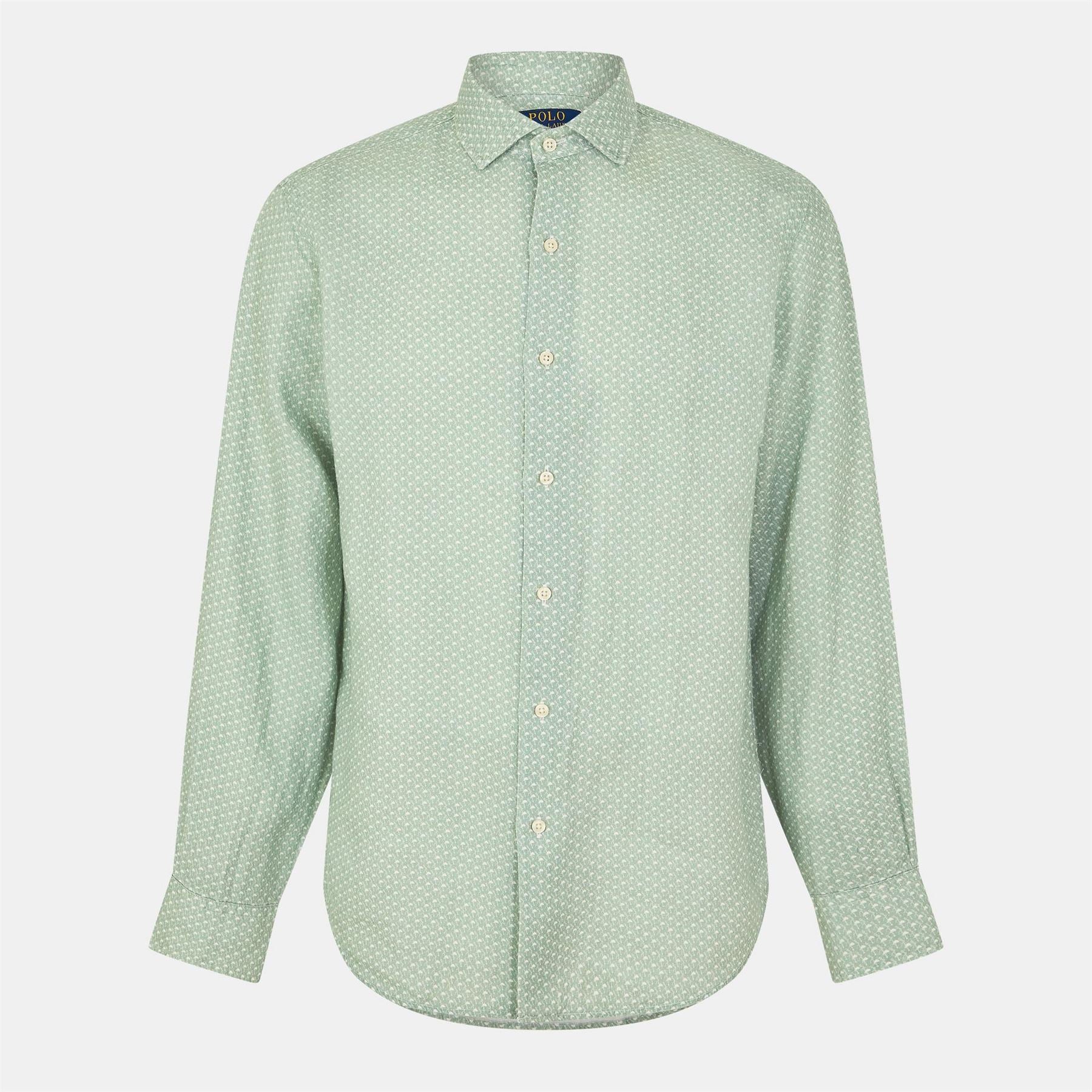 Polo Ralph Lauren Regular Fit Cuff Sleeve Point Collar Shirt