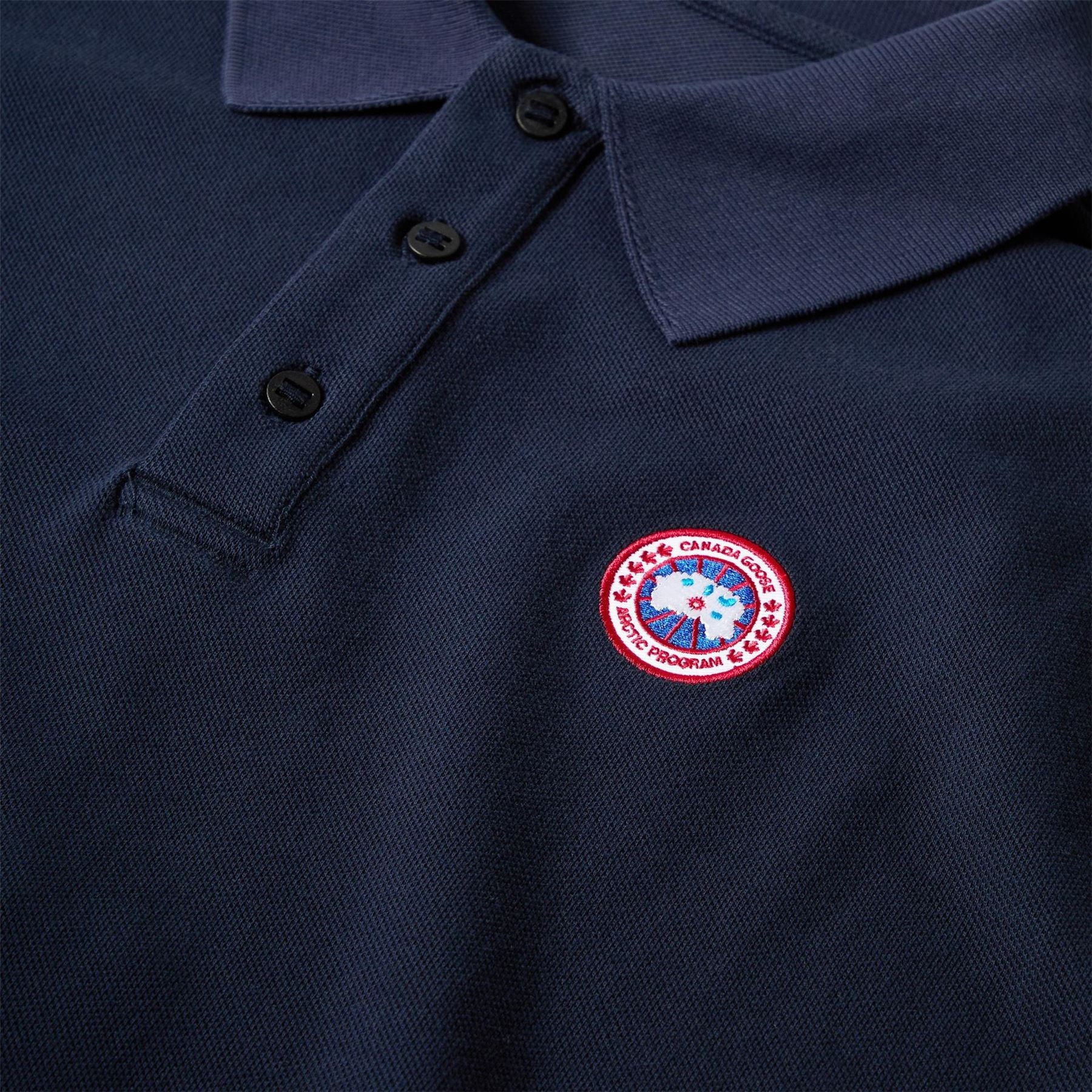 Canada Goose Beckley Logo Cotton Polo Shirt