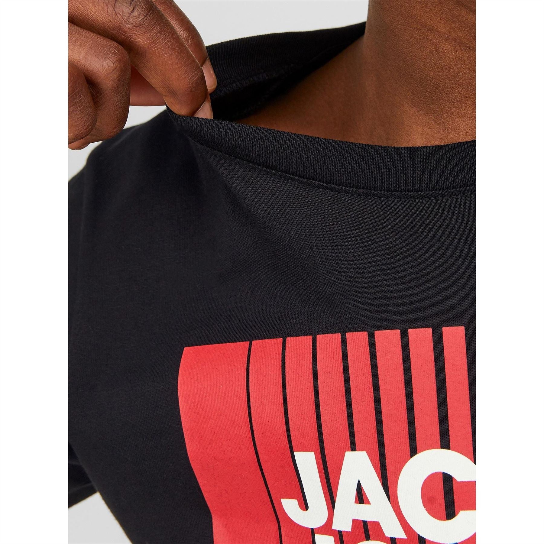 Jack and Jones Junior And Junior Logo Long Sleeve Regular Fit T-Shirt