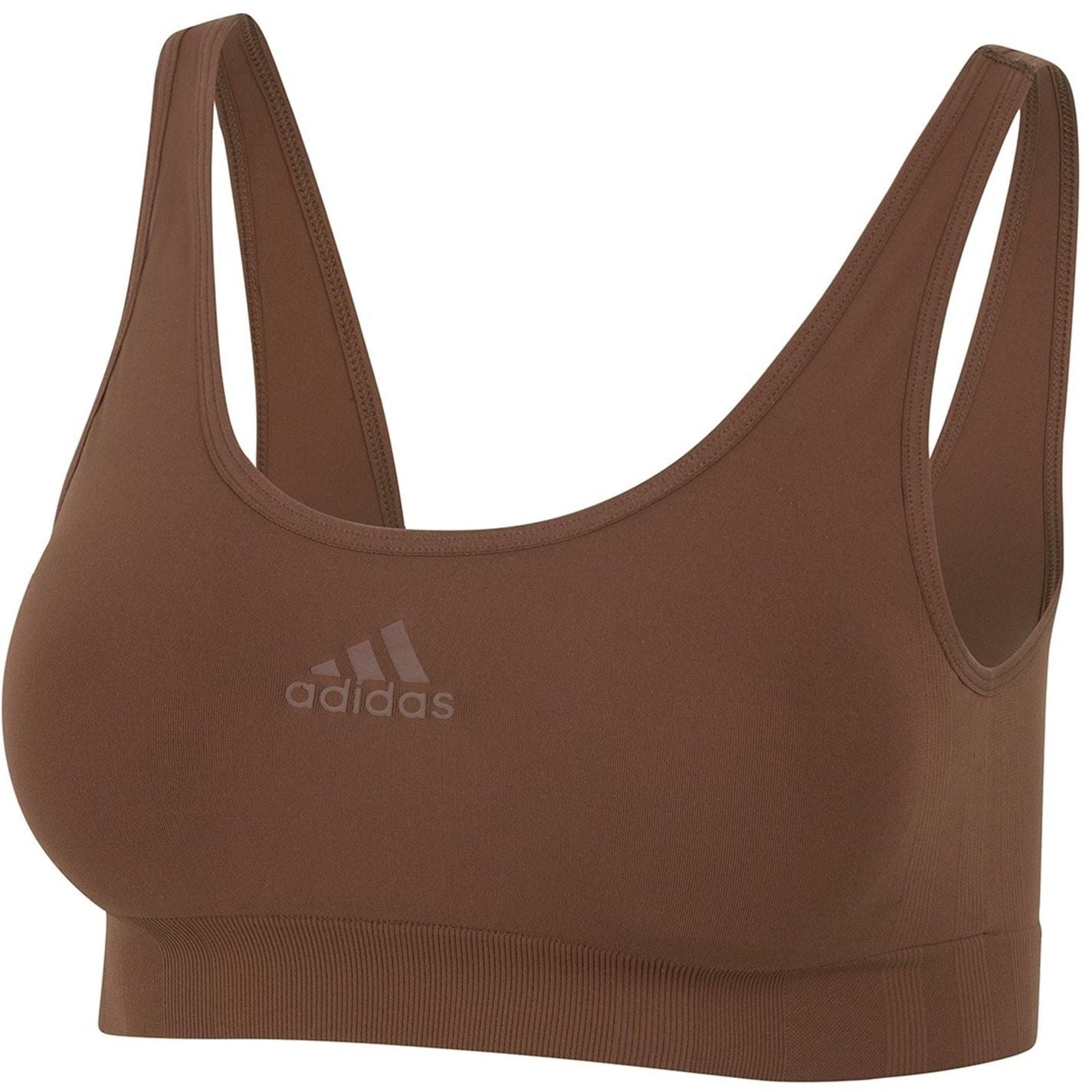 adidas Sport Active Seamless Micro Stretch Scoop Lounge Bra
