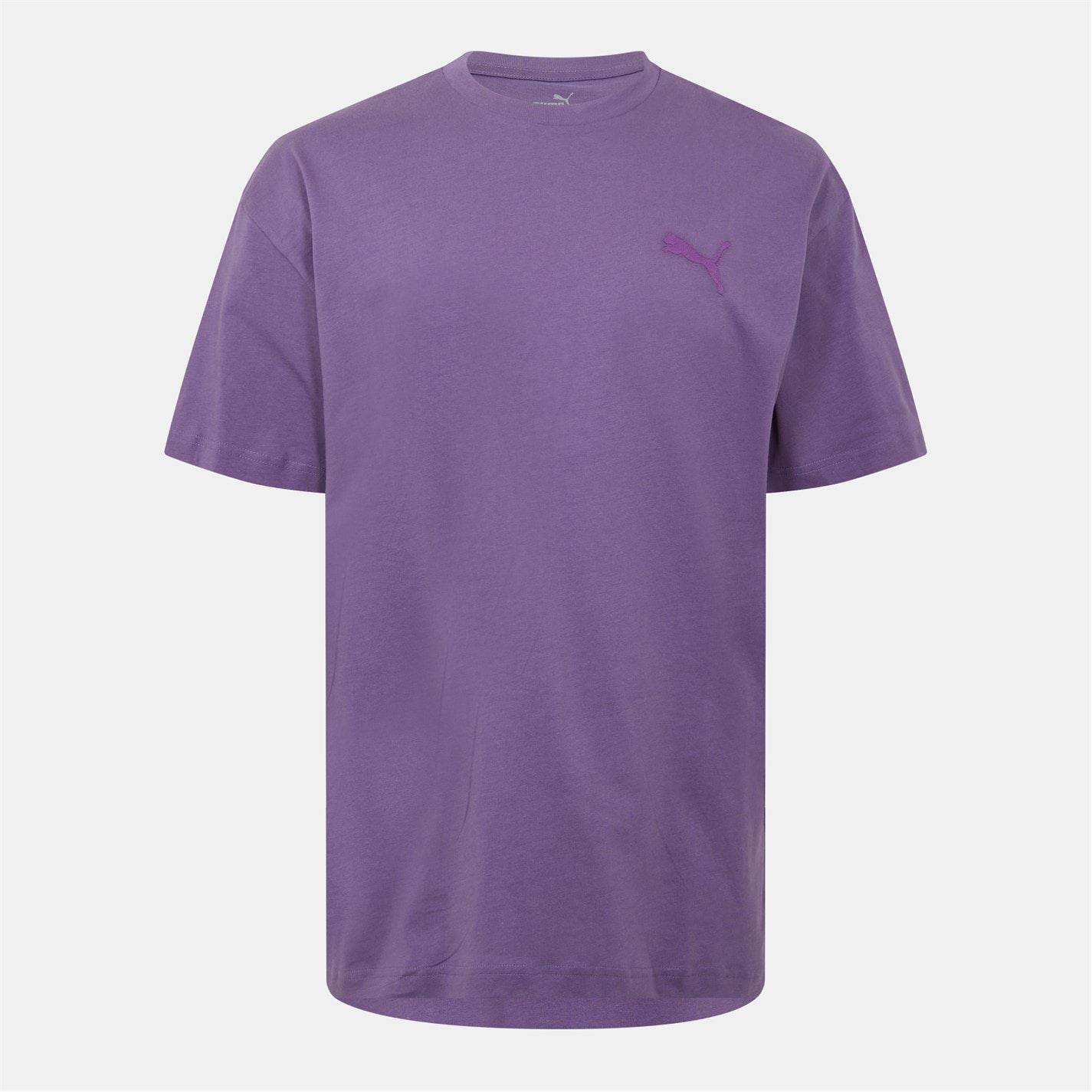 Puma Elevated Regular Fit Crew Neck T-Shirt