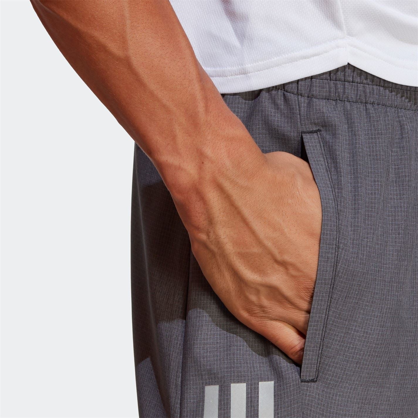 adidas Mens The Run Heather Shorts