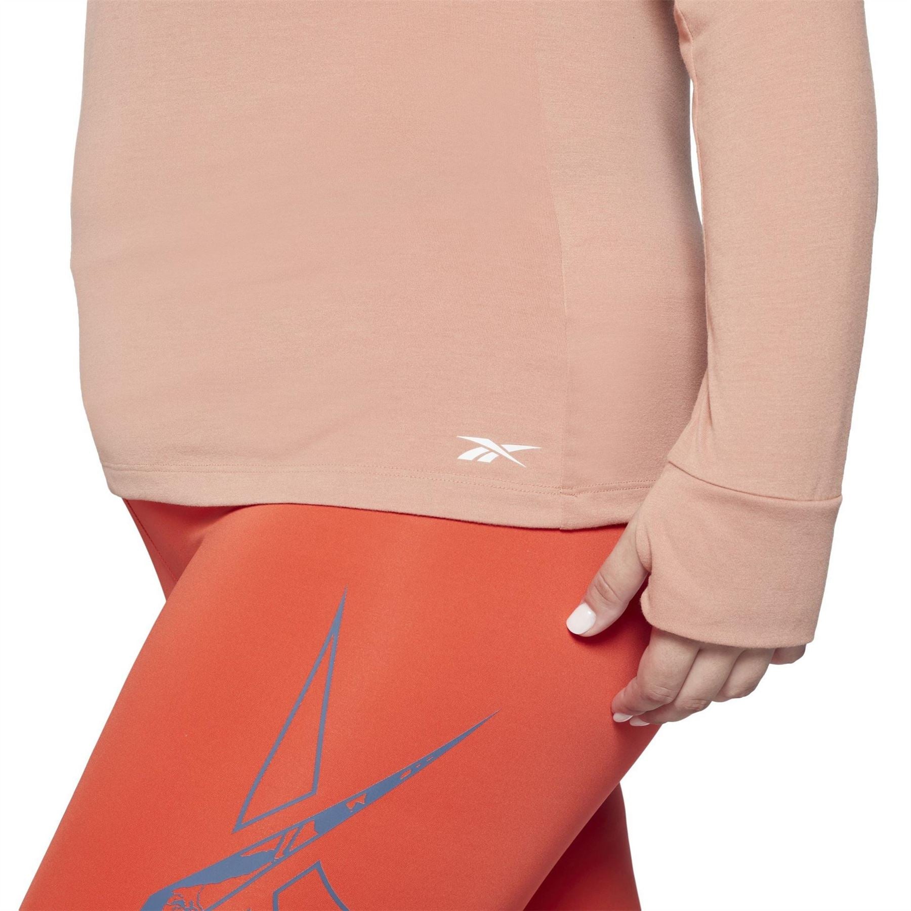 Reebok Womens Workout Ready Supremium Long Sleeve Top T Long Sle Gym