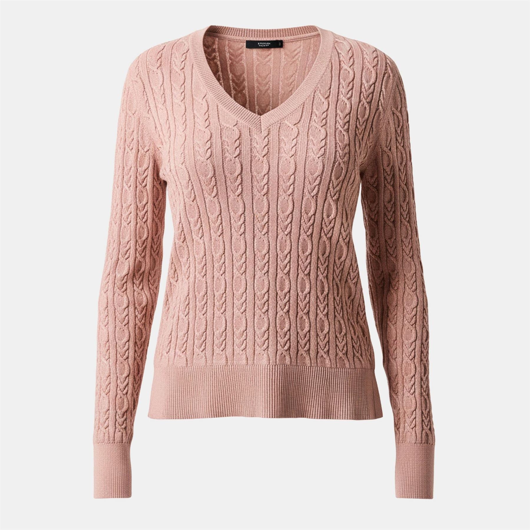 Barbour V Neck Knit