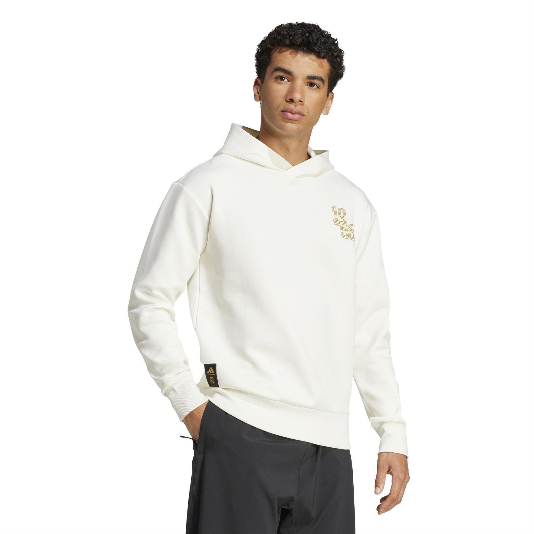 adidas Mens Real Madrid Hoodie 2025 2026