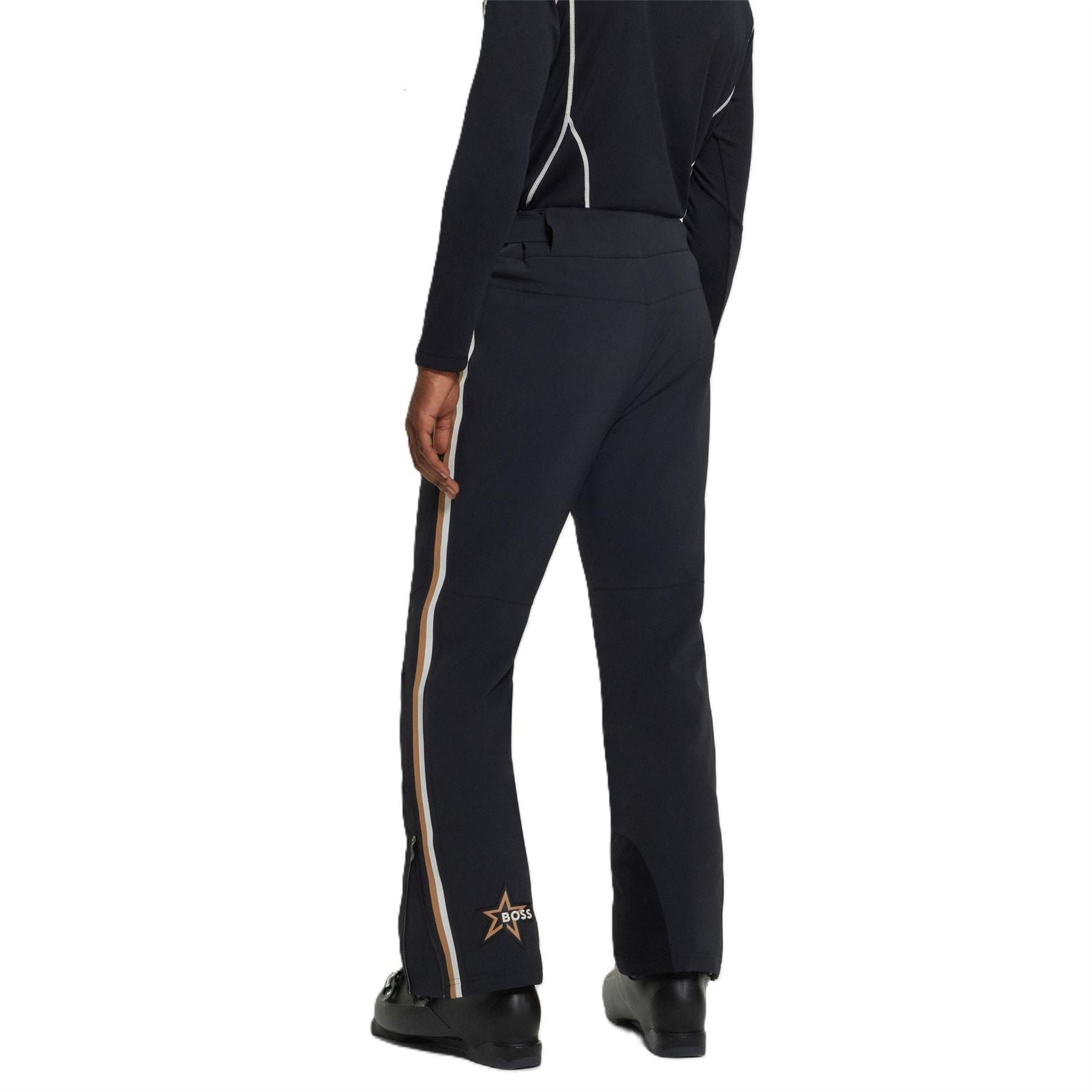 Boss Solid Patterned Regular Fit Ski Salopette