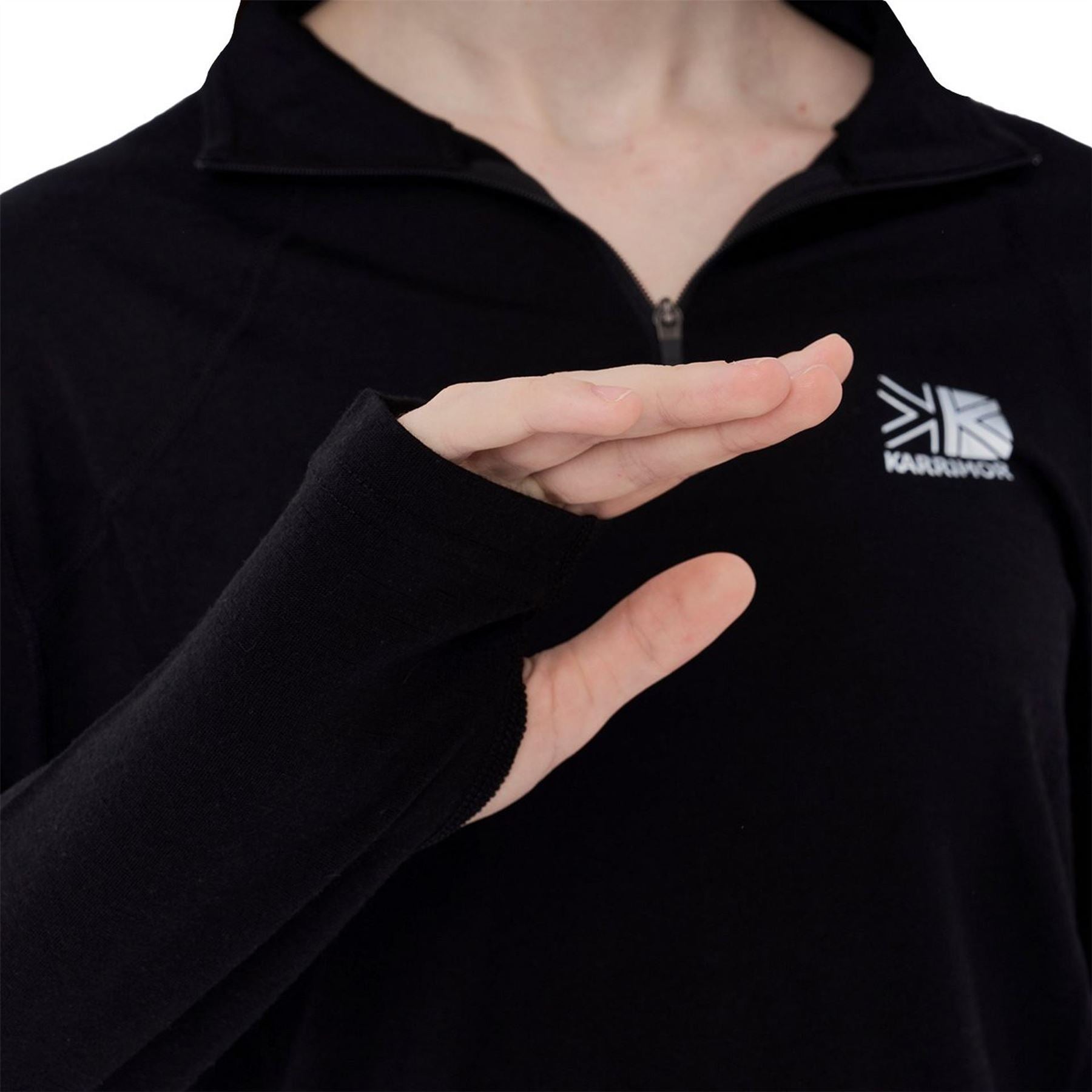 Karrimor Womens Zip Up Baselayer Top