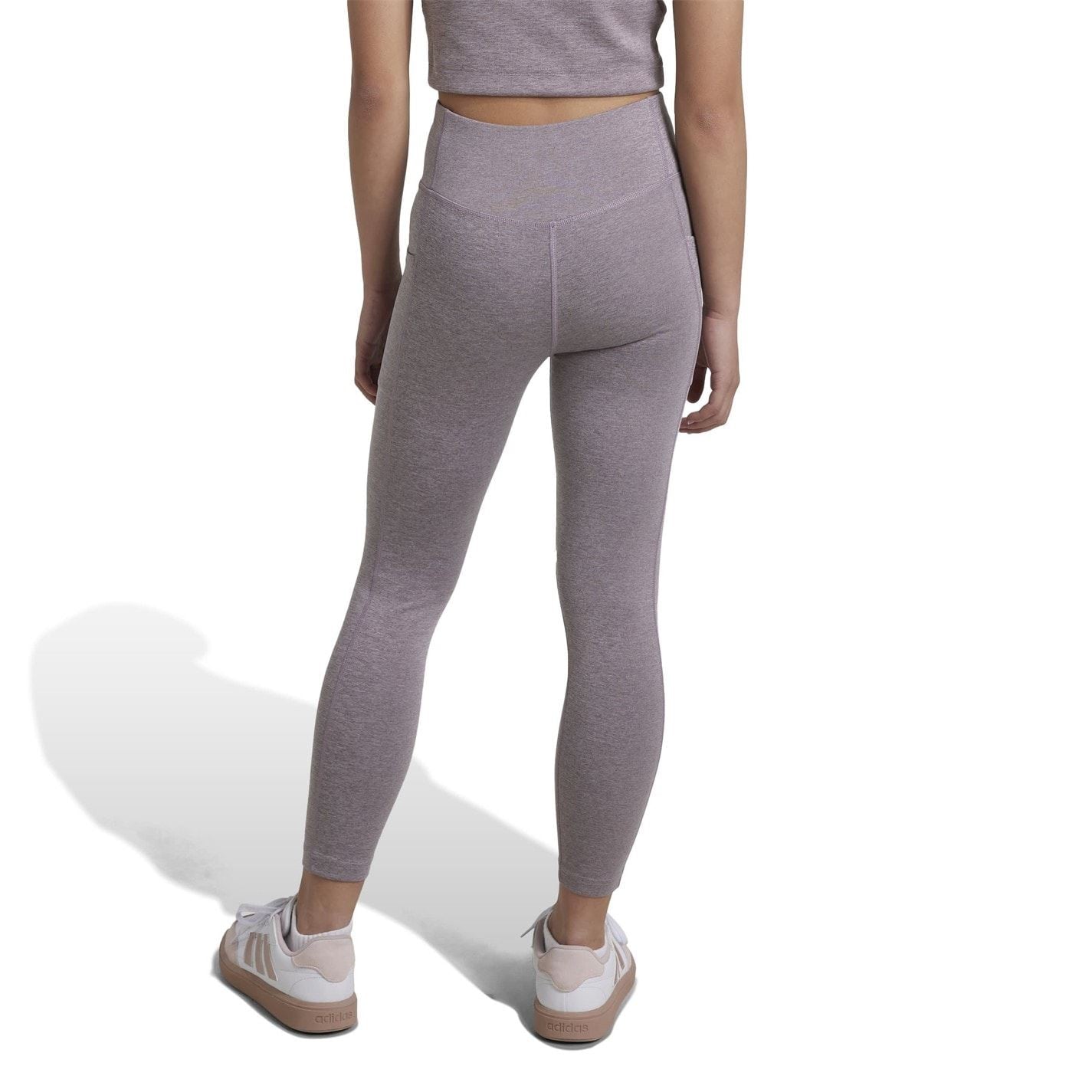 adidas Optime Luxe 7 8 Leggings Juniors