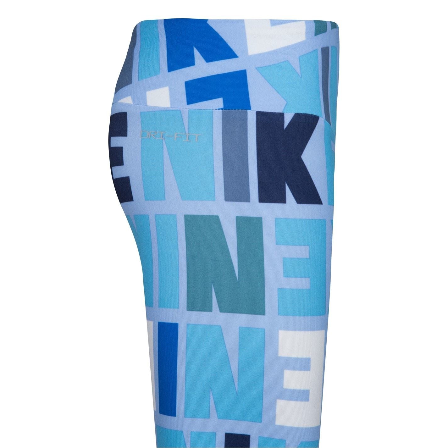 Nike Lettering Print Running Legging