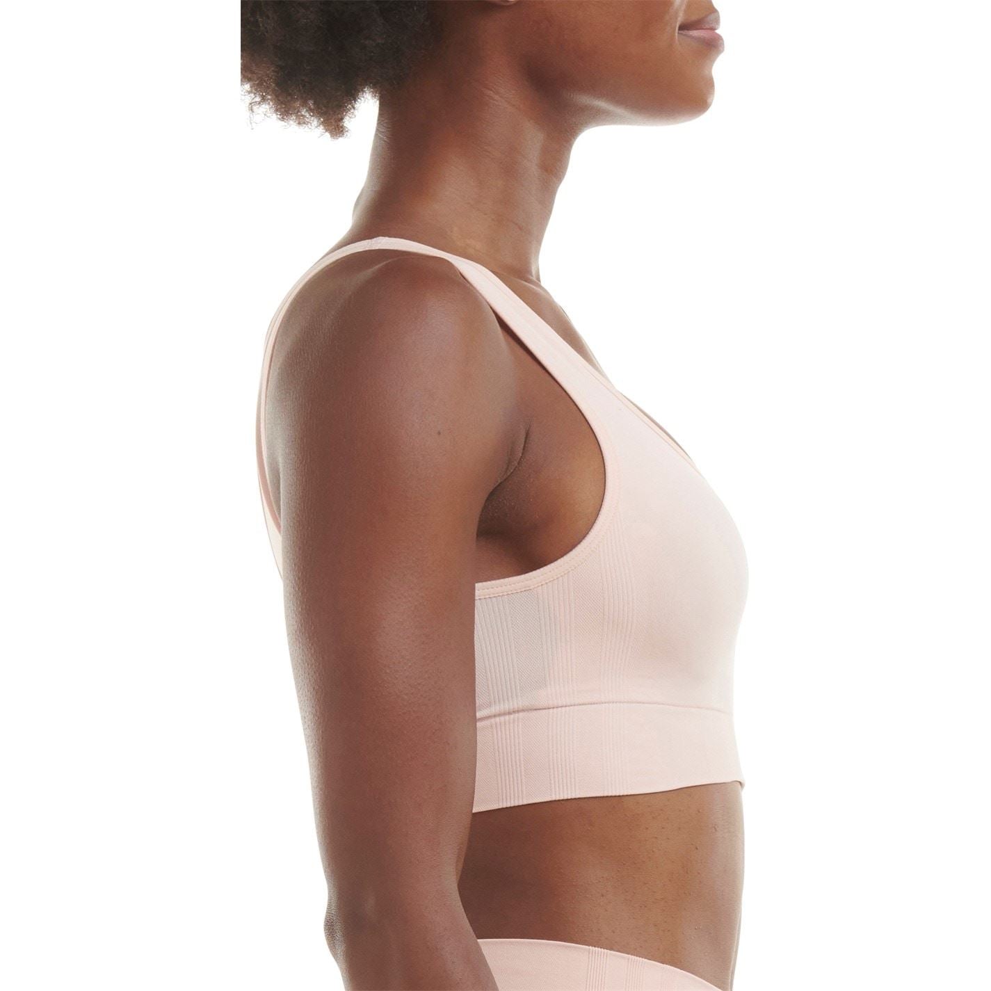 adidas Sport Active Seamless Micro Stretch Scoop Lounge Bra