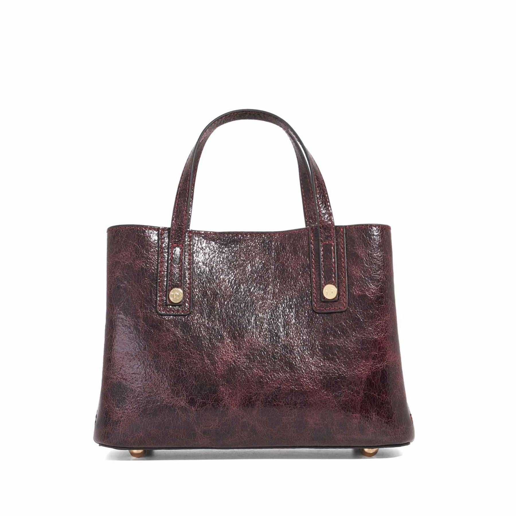 Dune London Dominantly Marble Patterned Tote with Gold Tone Hardware