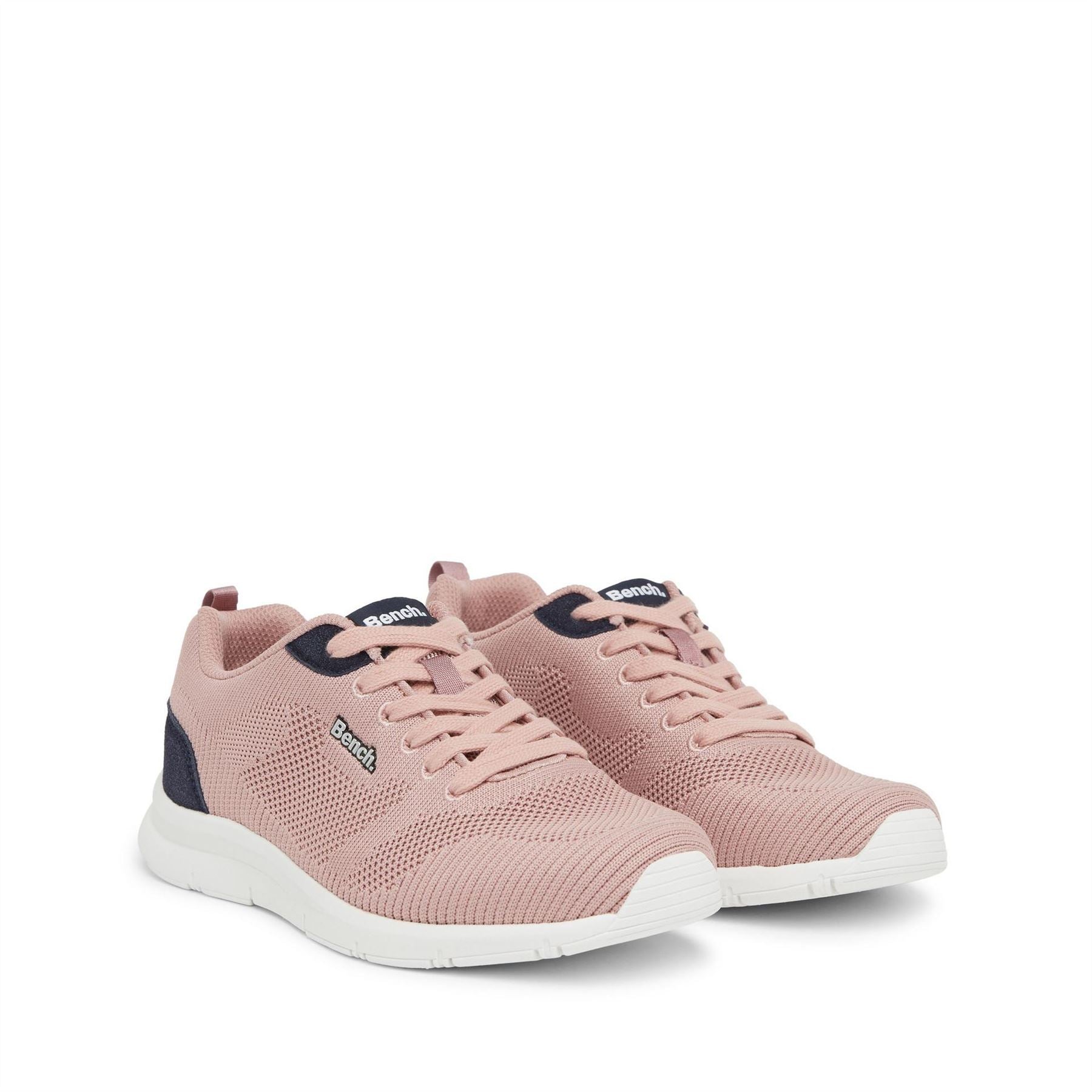 Bench Kira Lace-Up Textured Trainers