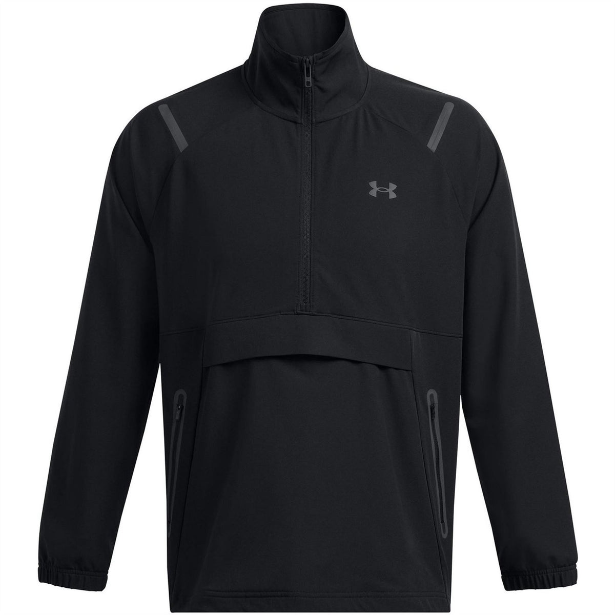 Under Armour Unstoppable Solid Patterned Anorak Jacket with Drawstring