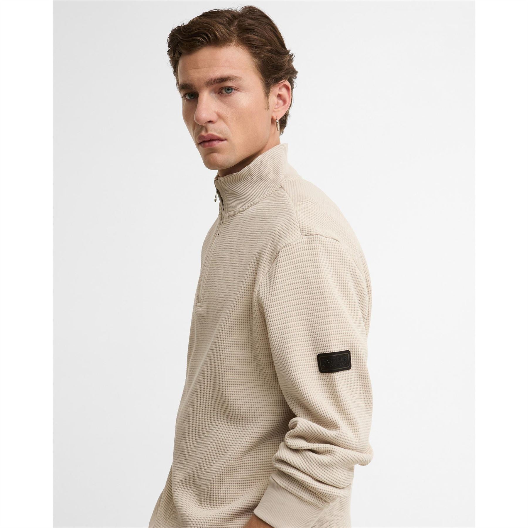Barbour International Quarter Zip Fleece