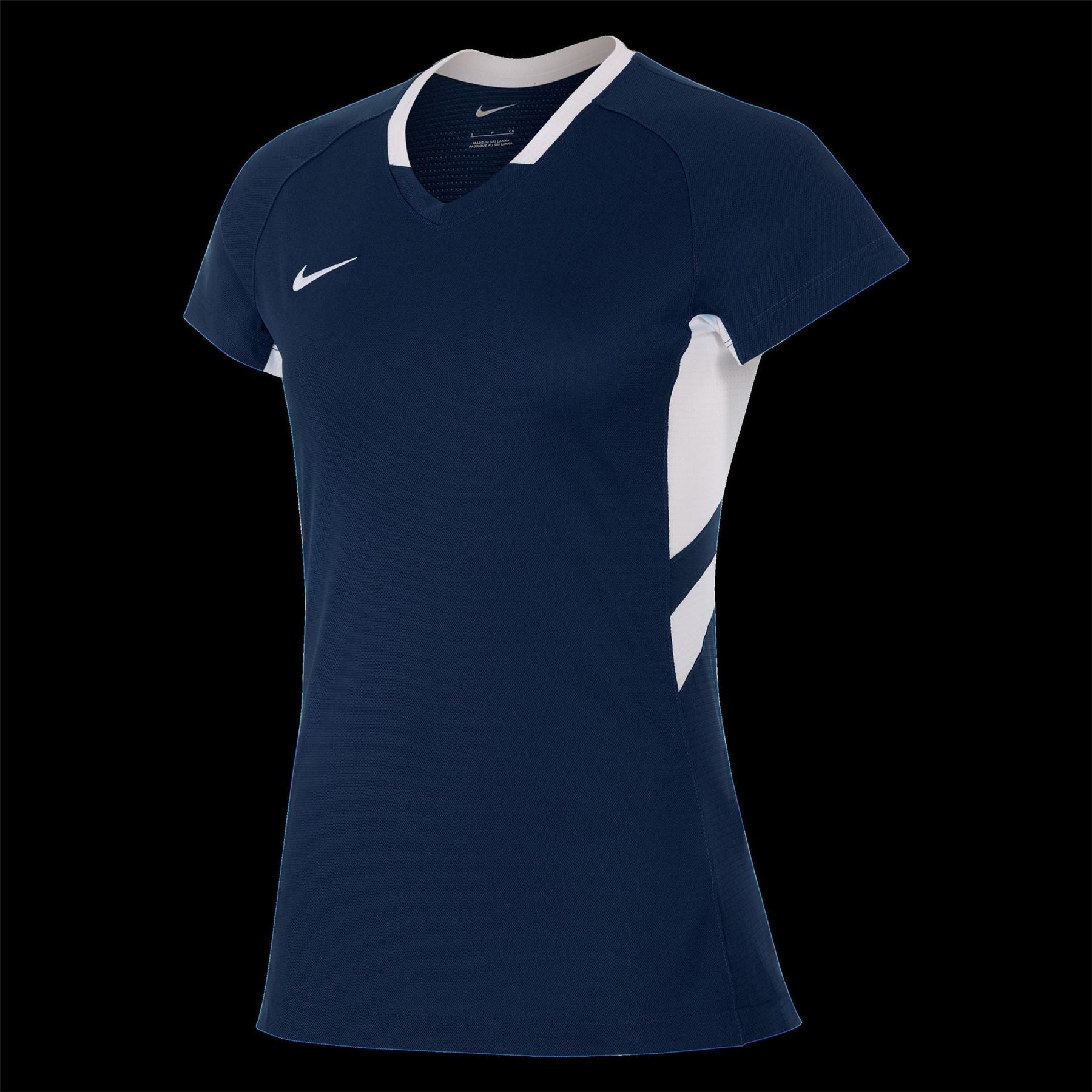 Nike V-Neck Raglan Short Sleeve Jersey T-Shirt