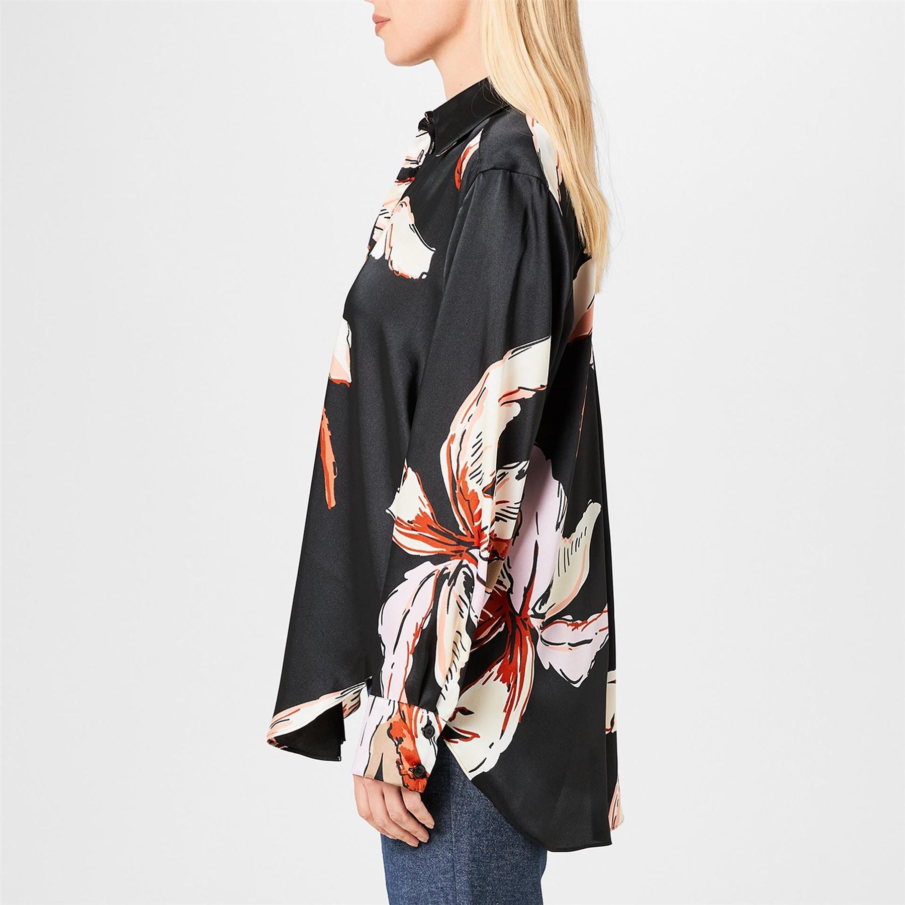 Marella Lugano Floral Long Sleeve Patterned Shirt
