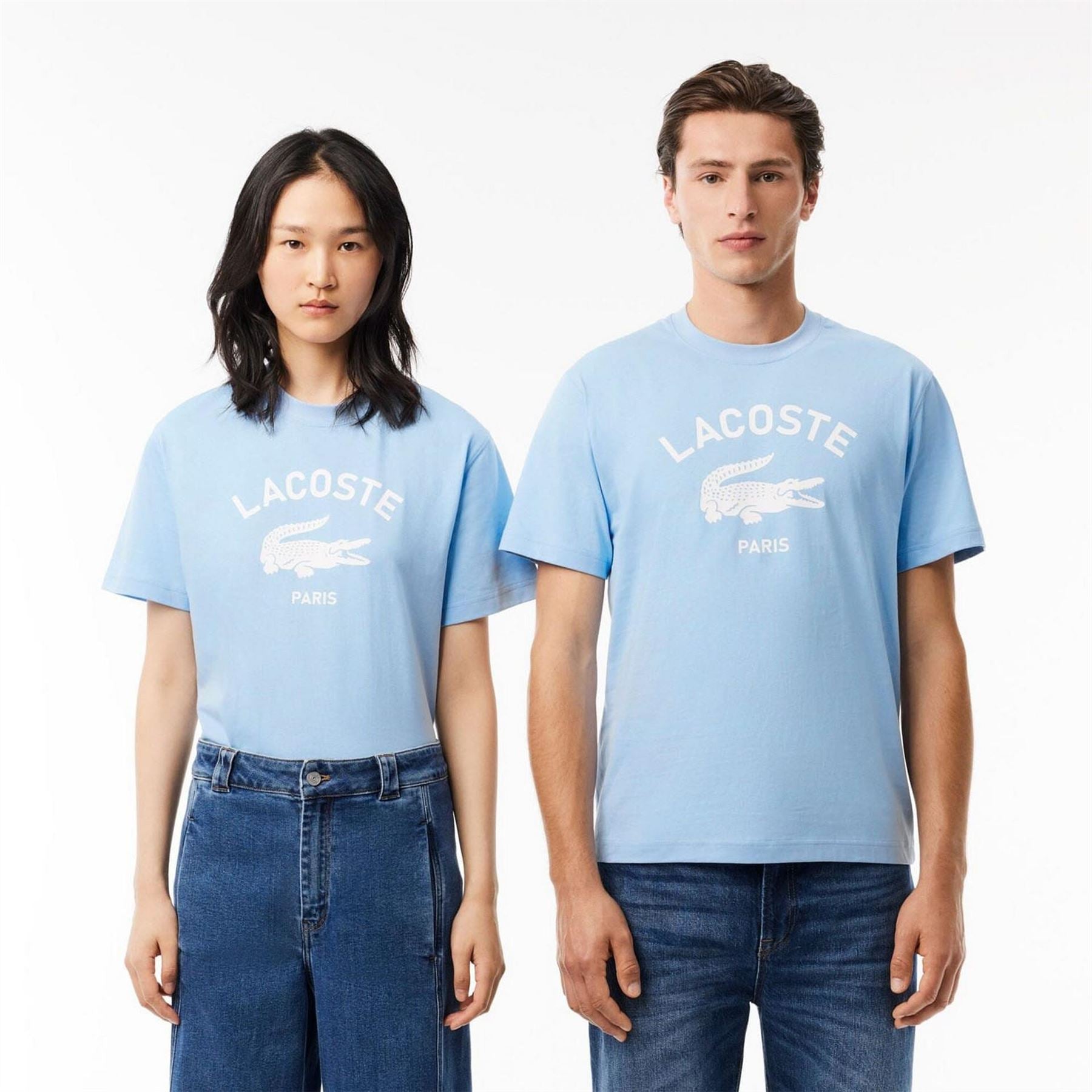 Lacoste Print Cotton T-Shirt