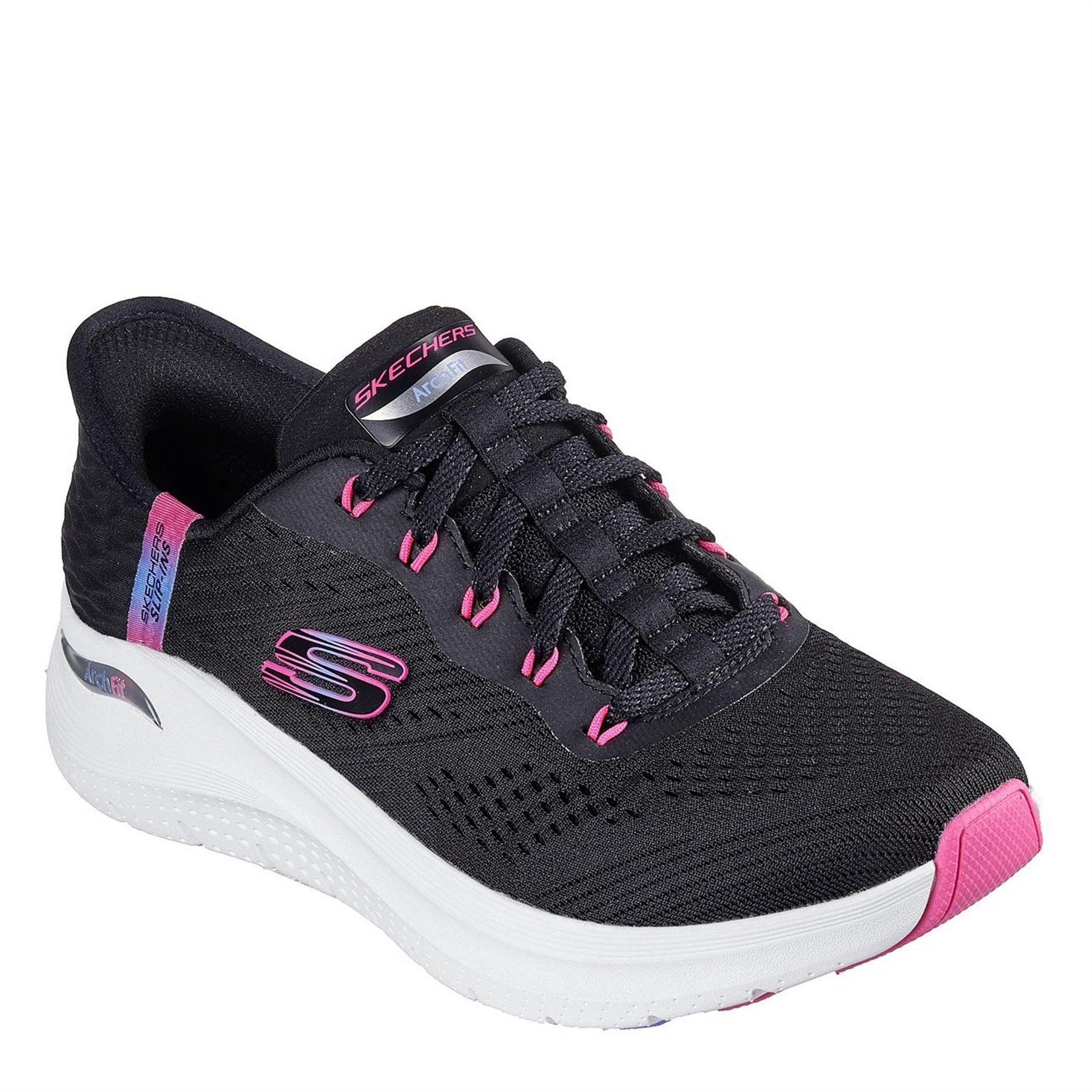 Skechers Womens Slip Ins Arch Fit 2.0 Easy Chic Running Trainers