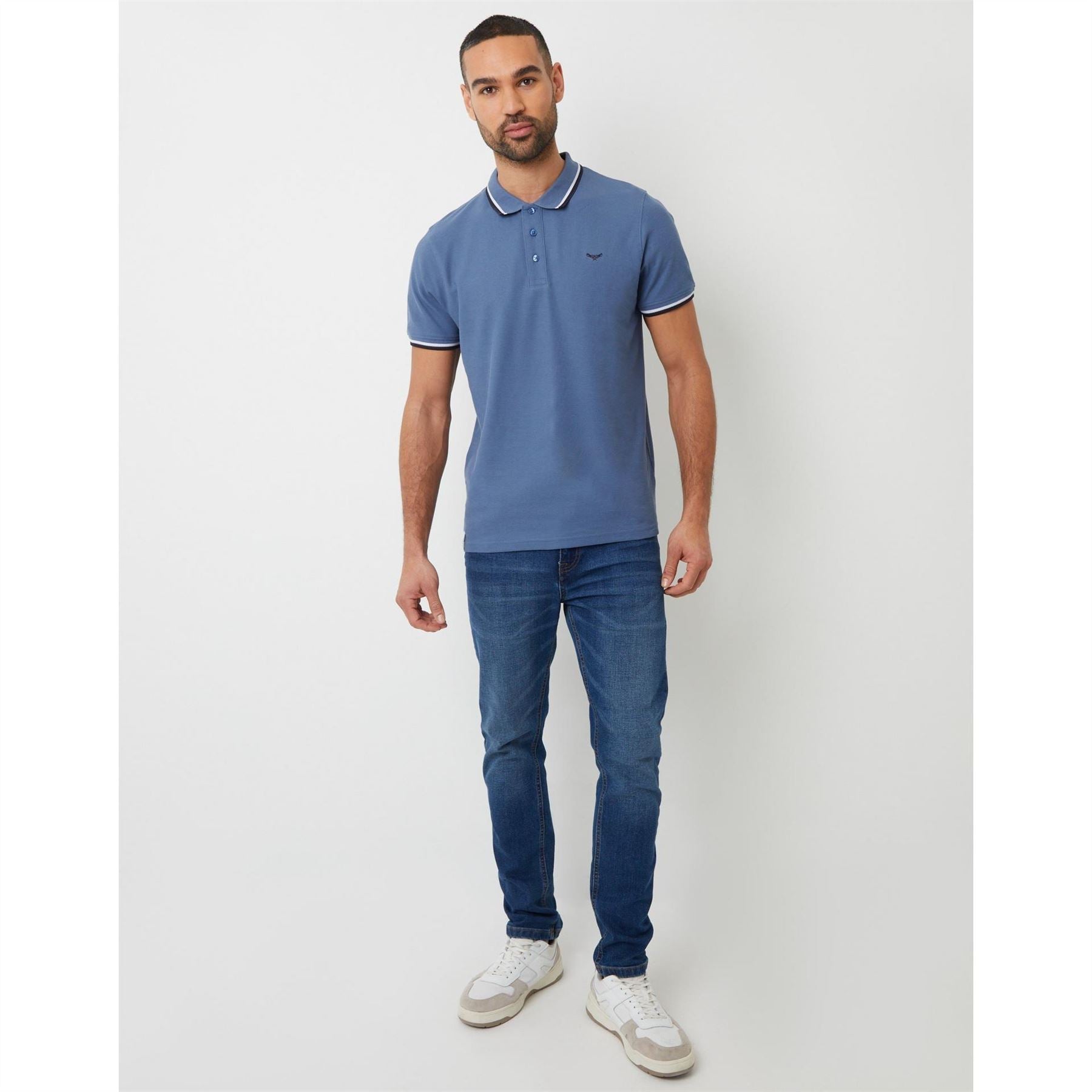 Threadbare Polo Dorry Regular Fit Short Sleeve Shirt