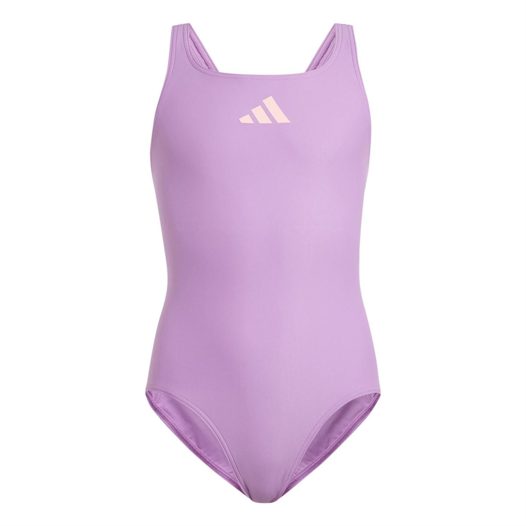 adidas Solid Small Logo Swimsuit