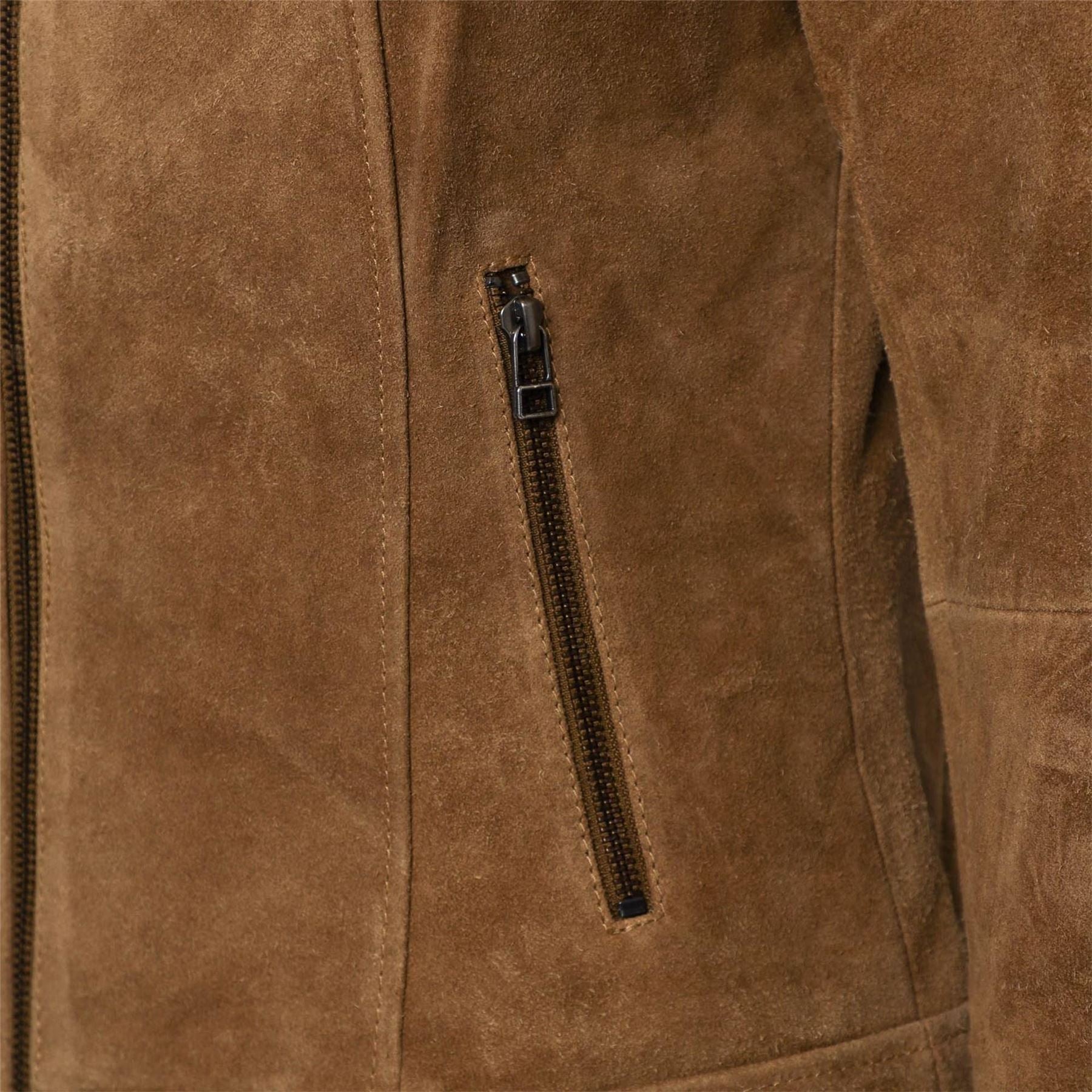 Elle Suede Moto Jacket