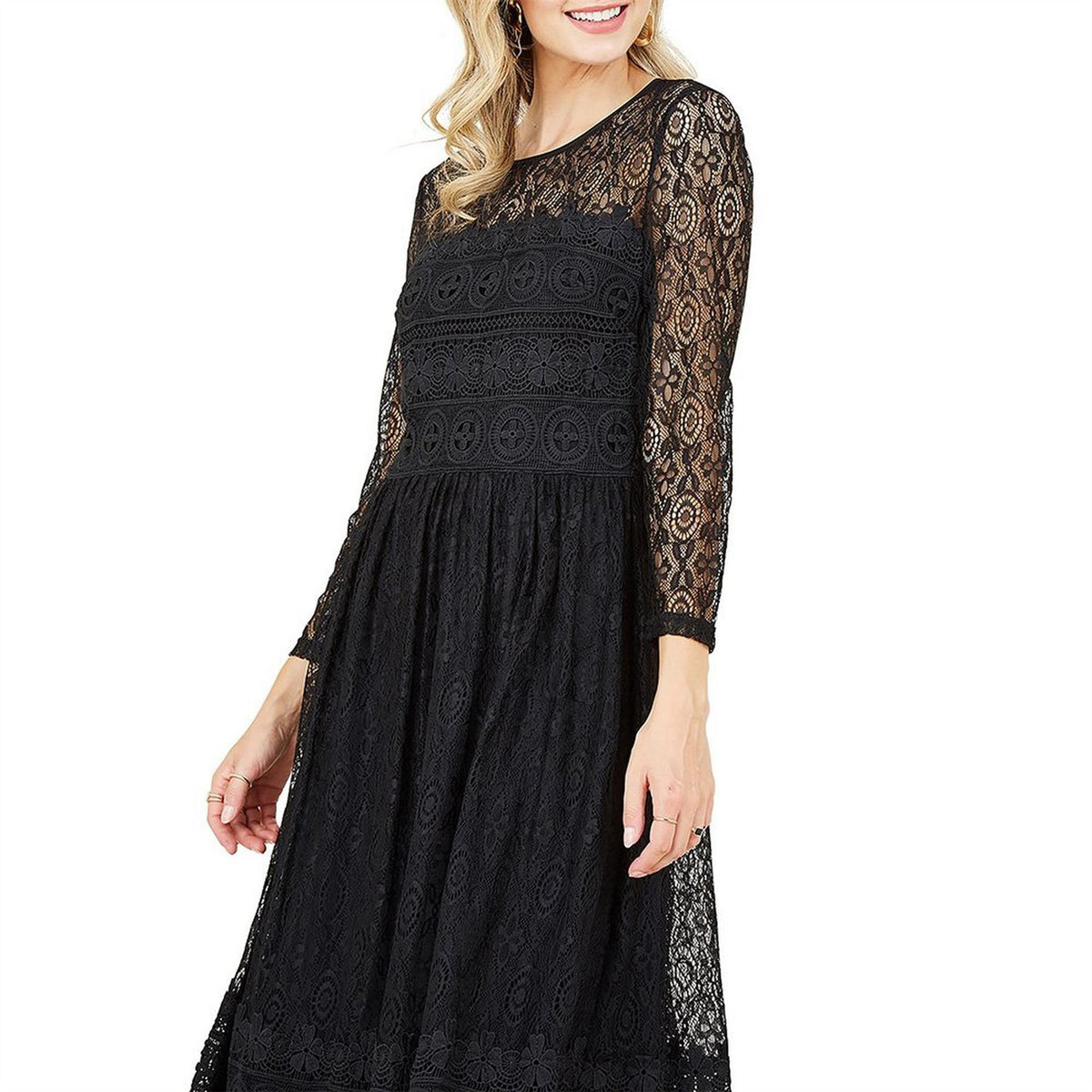 Yumi Lace Skater Dress