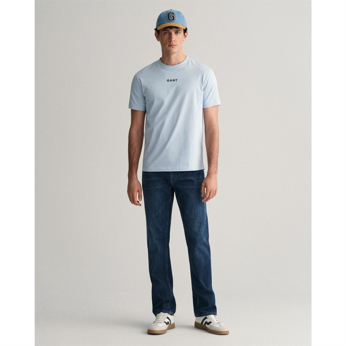 Gant Regular Dark Blue Straight Leg Jeans