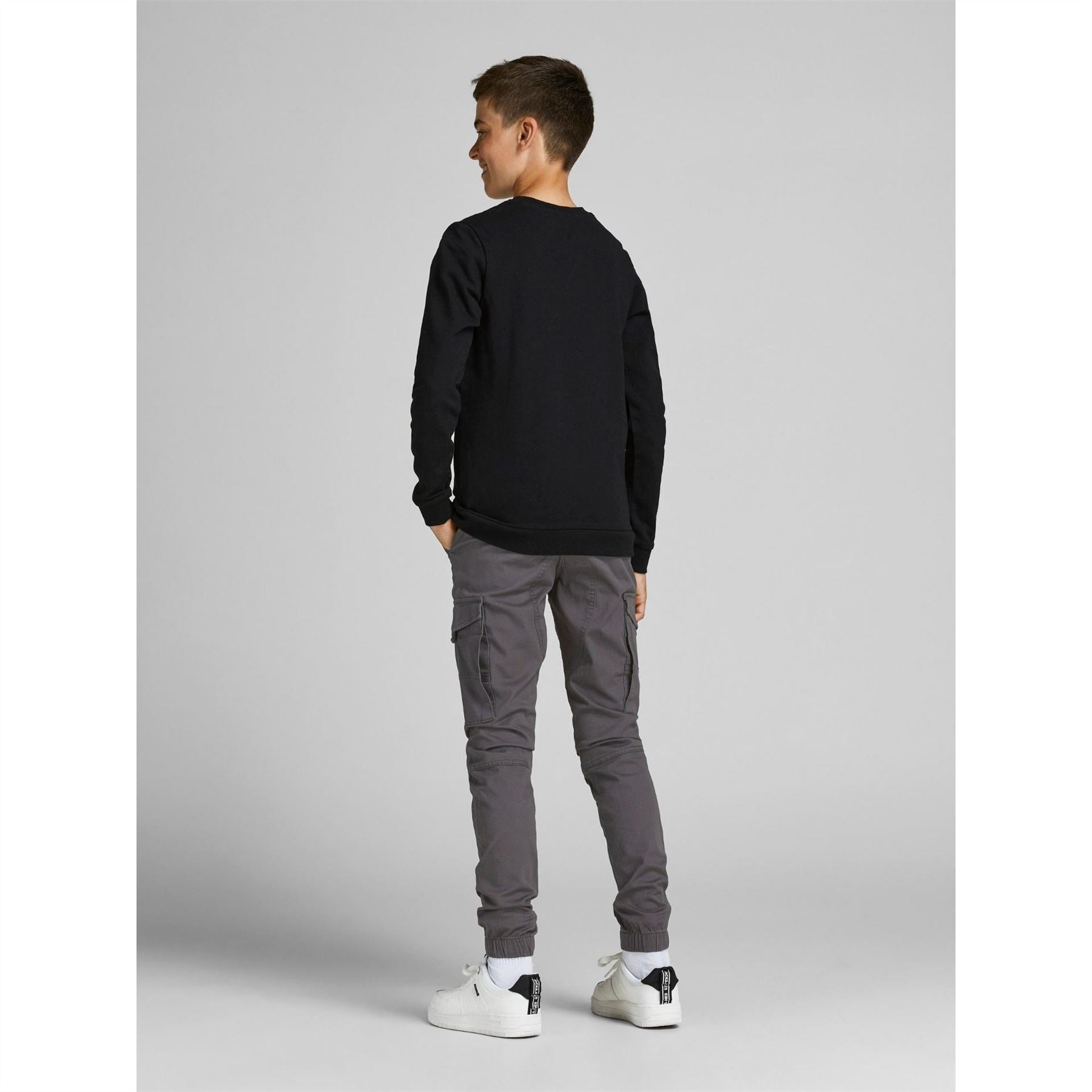 Jack and Jones Paul Flake Slim Stretch Cuffed Cargo Pants Junior