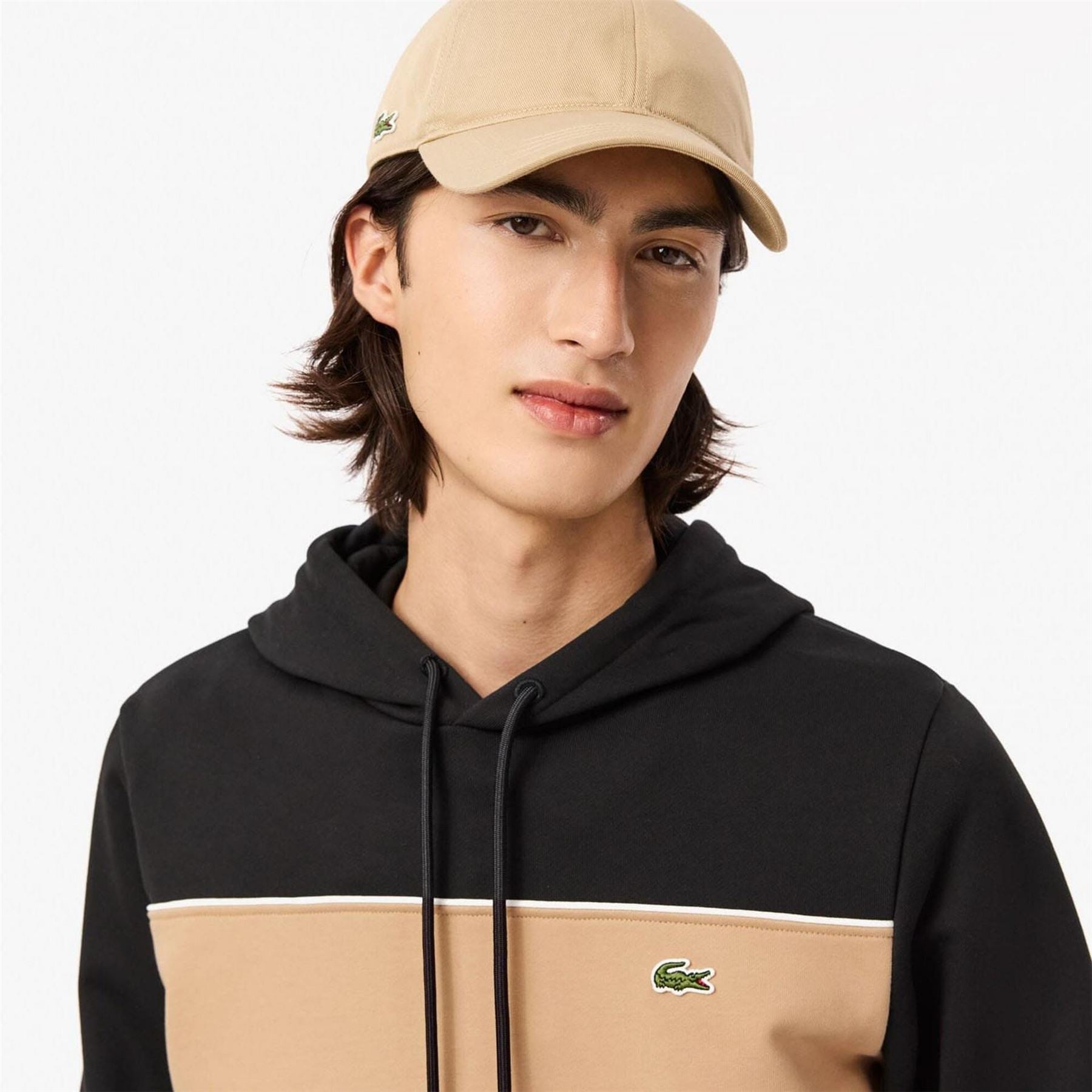 Lacoste Block Fleece Hoodie