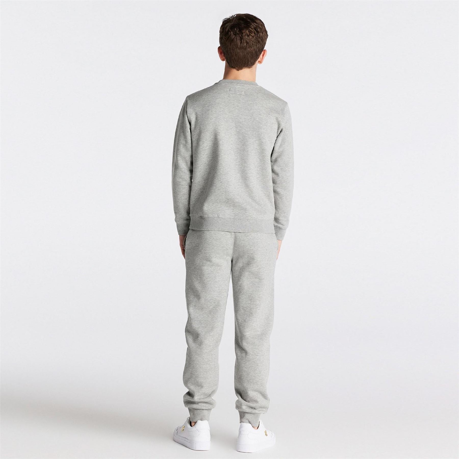 SikSilk Crew Neck Regular Fit Long Sleeve Sweater