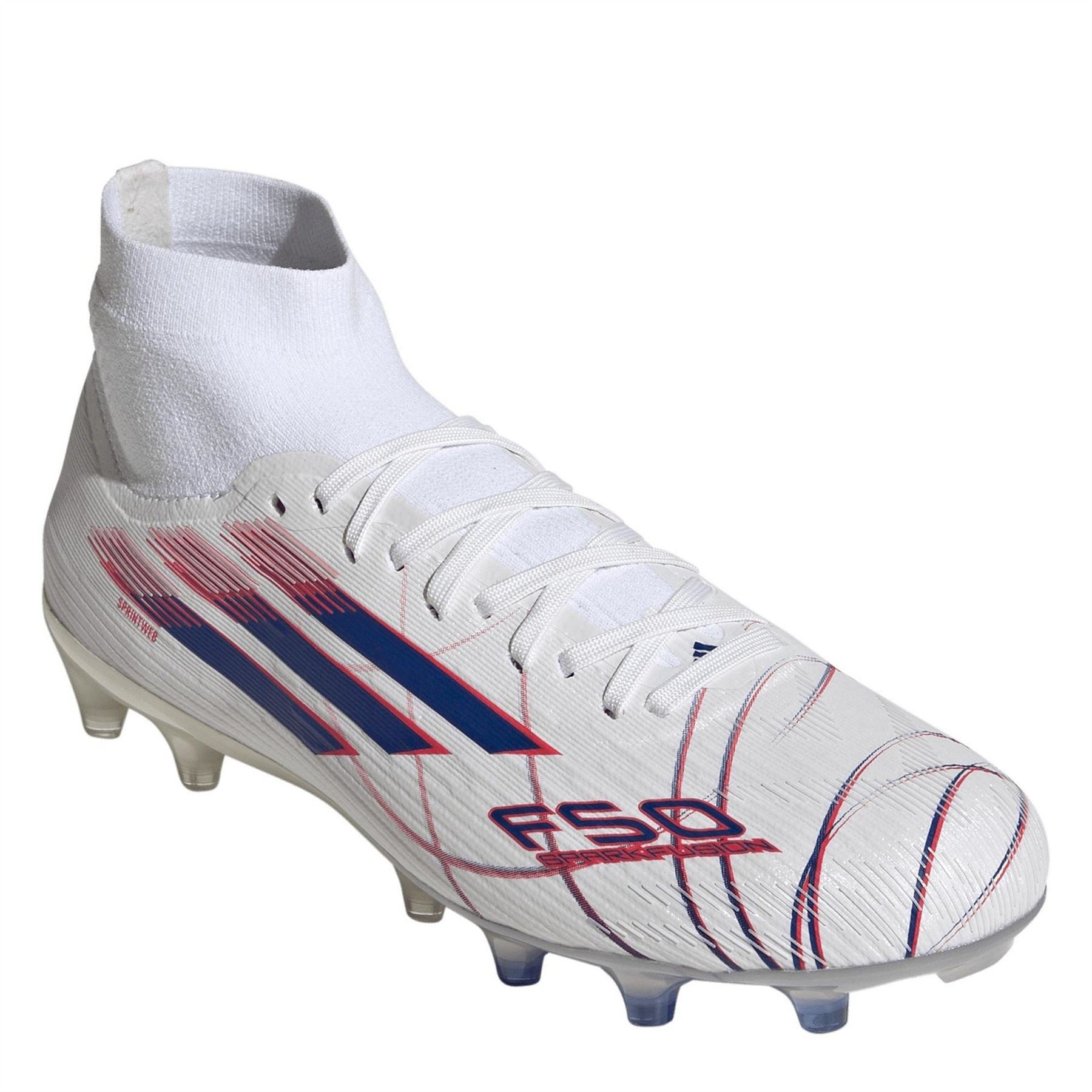 adidas Womens F50 Sparkfusion Pro Mid Cut Firm Ground   Artificial Ground Football Boots