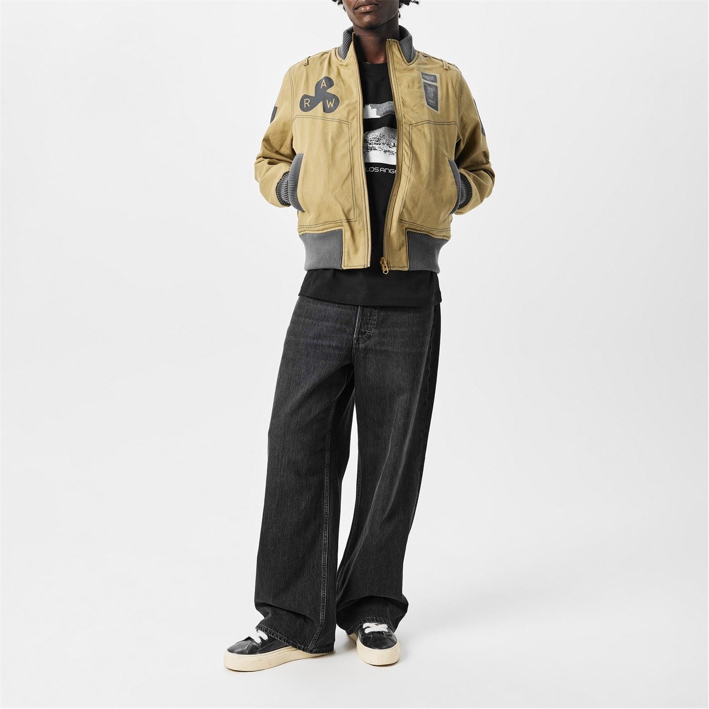 G Star Selvedge Bomber Jacket