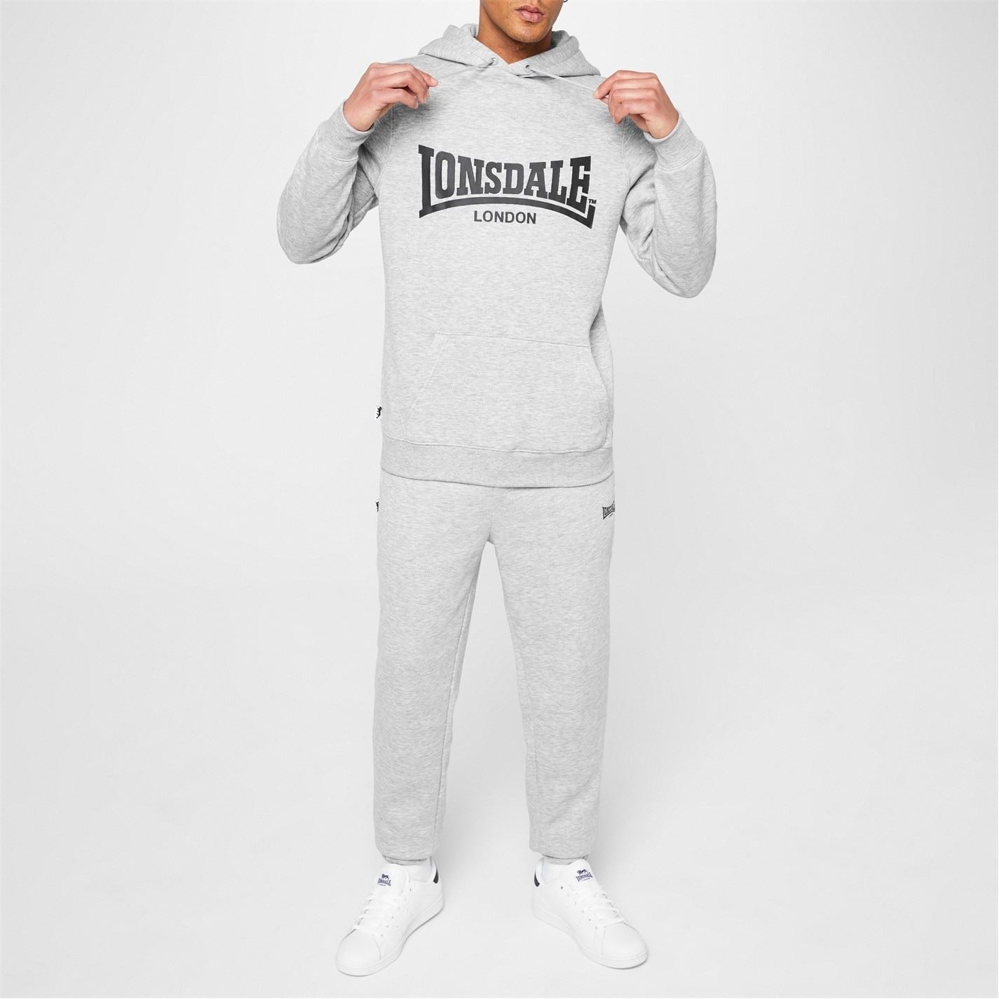 Lonsdale Mens Essential Oth Hoodie