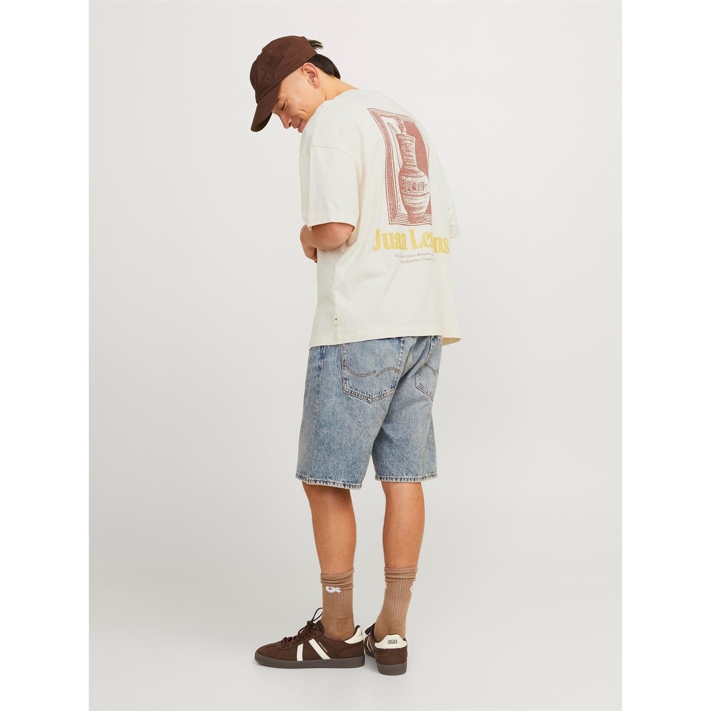 Jack and Jones Jormilos Regular Fit Crew Neck T-shirt