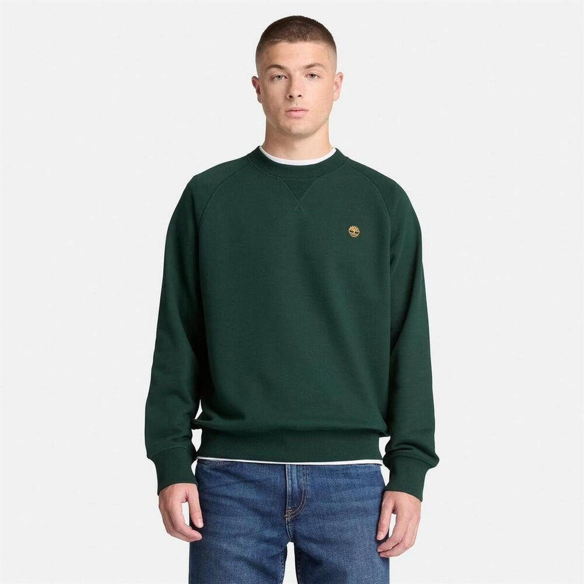 Timberland Timberland Logo Crew Neck Raglan Sleeve Sweatshirt