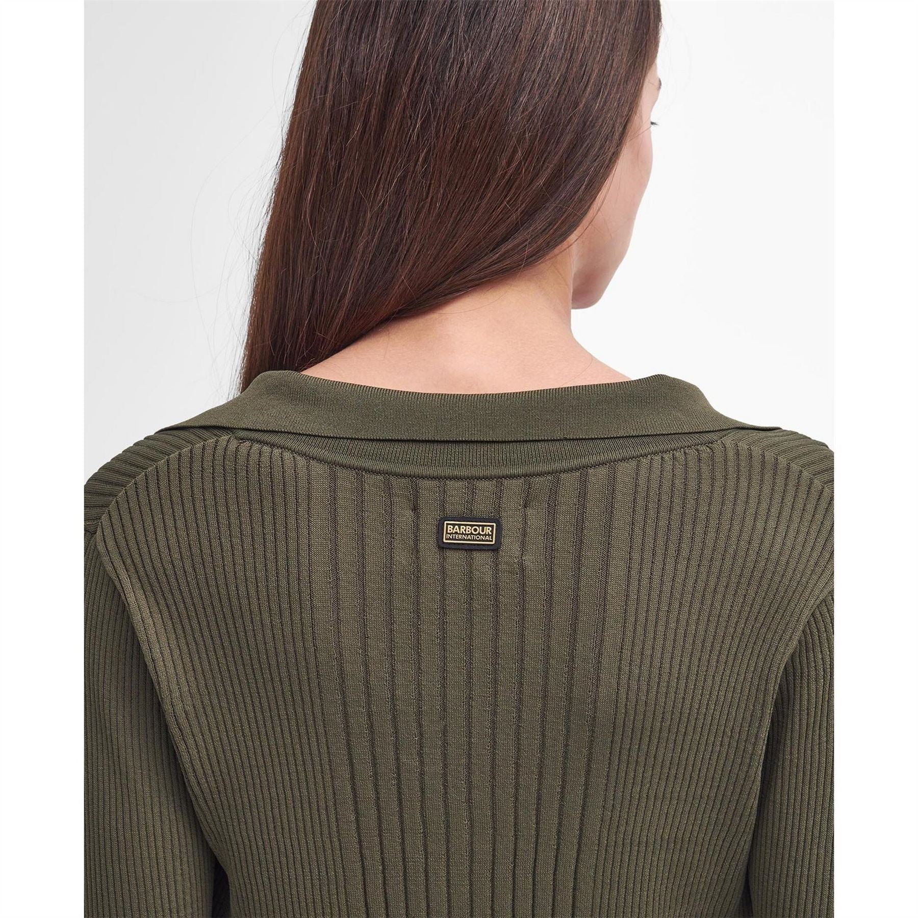 Barbour International Zip Up Cardigan