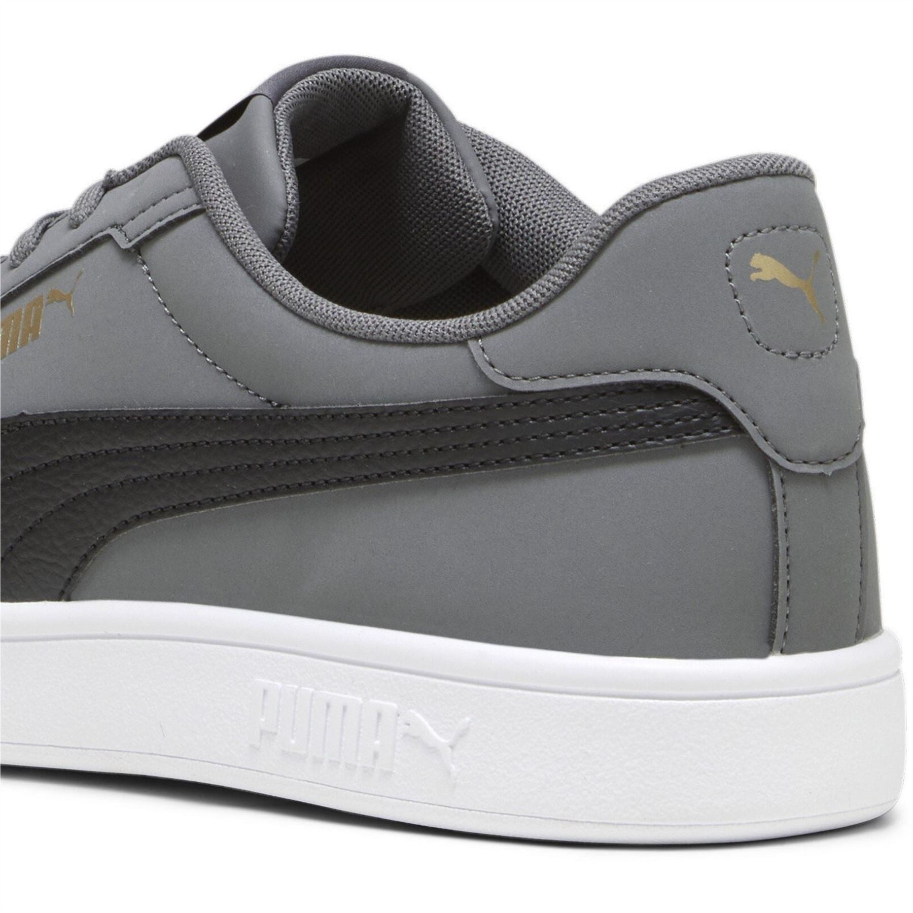 Puma Smash 3.0 Buck Low Top Lace-Up Sneakers