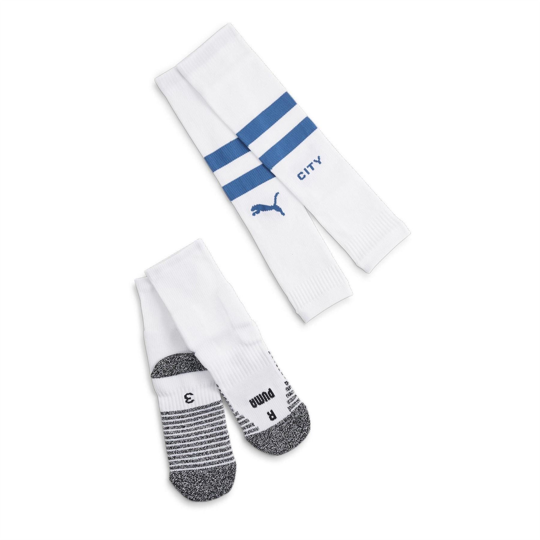 Puma Mens Mcfc Sleeve Socks Promo Football Sock