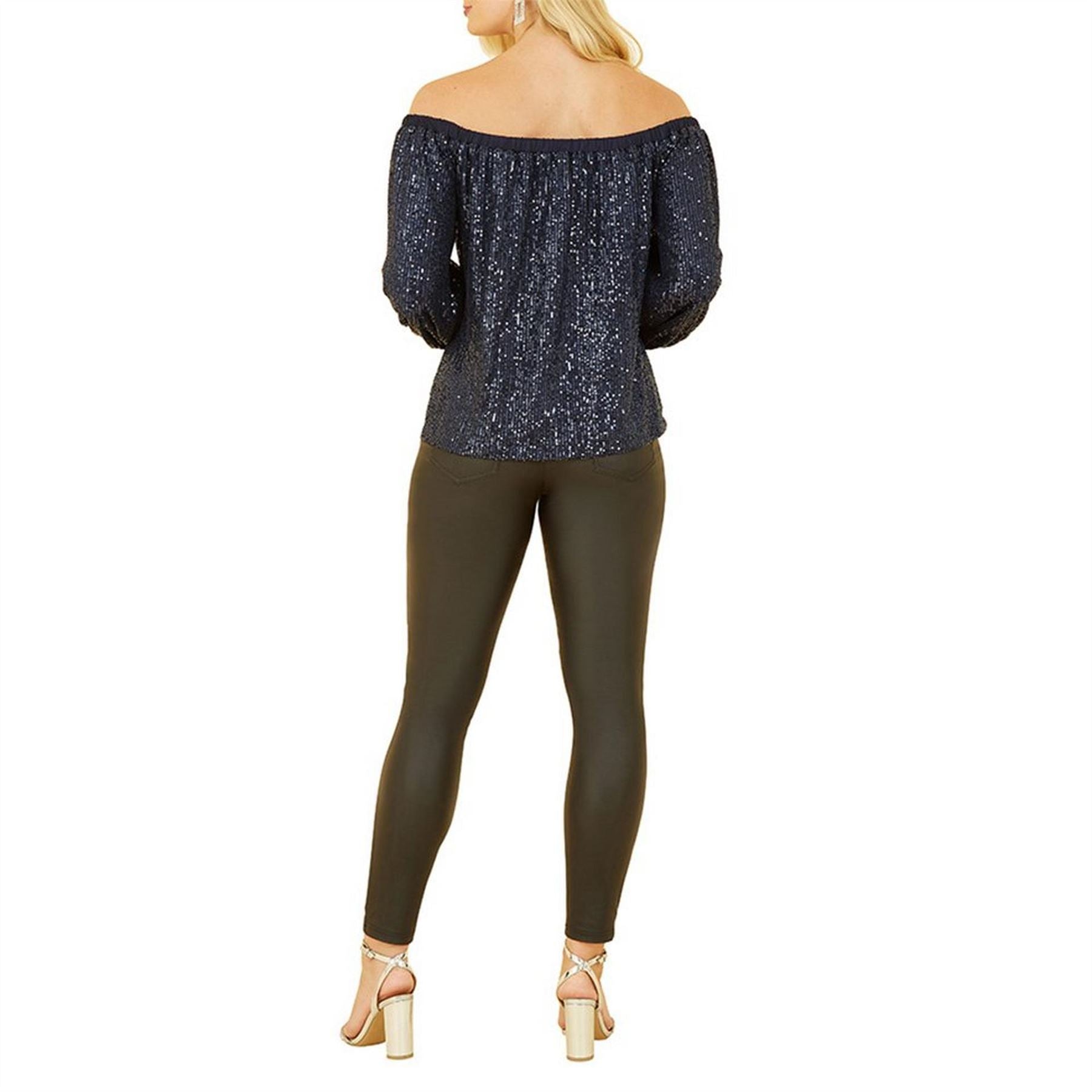 Yumi Off the Shoulder Long Sleeve Blouse