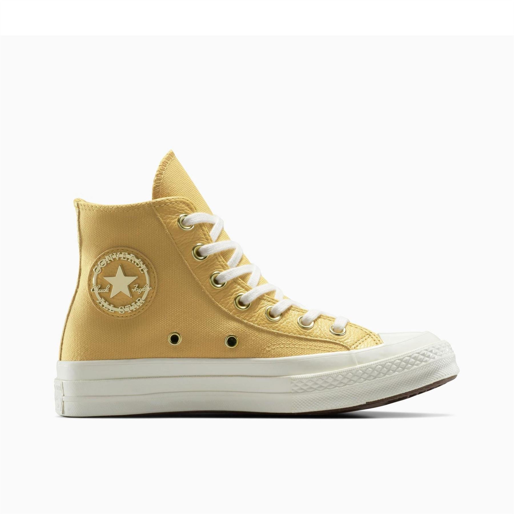 Converse Chuck 70 Gold Canvasas High Top Trainers