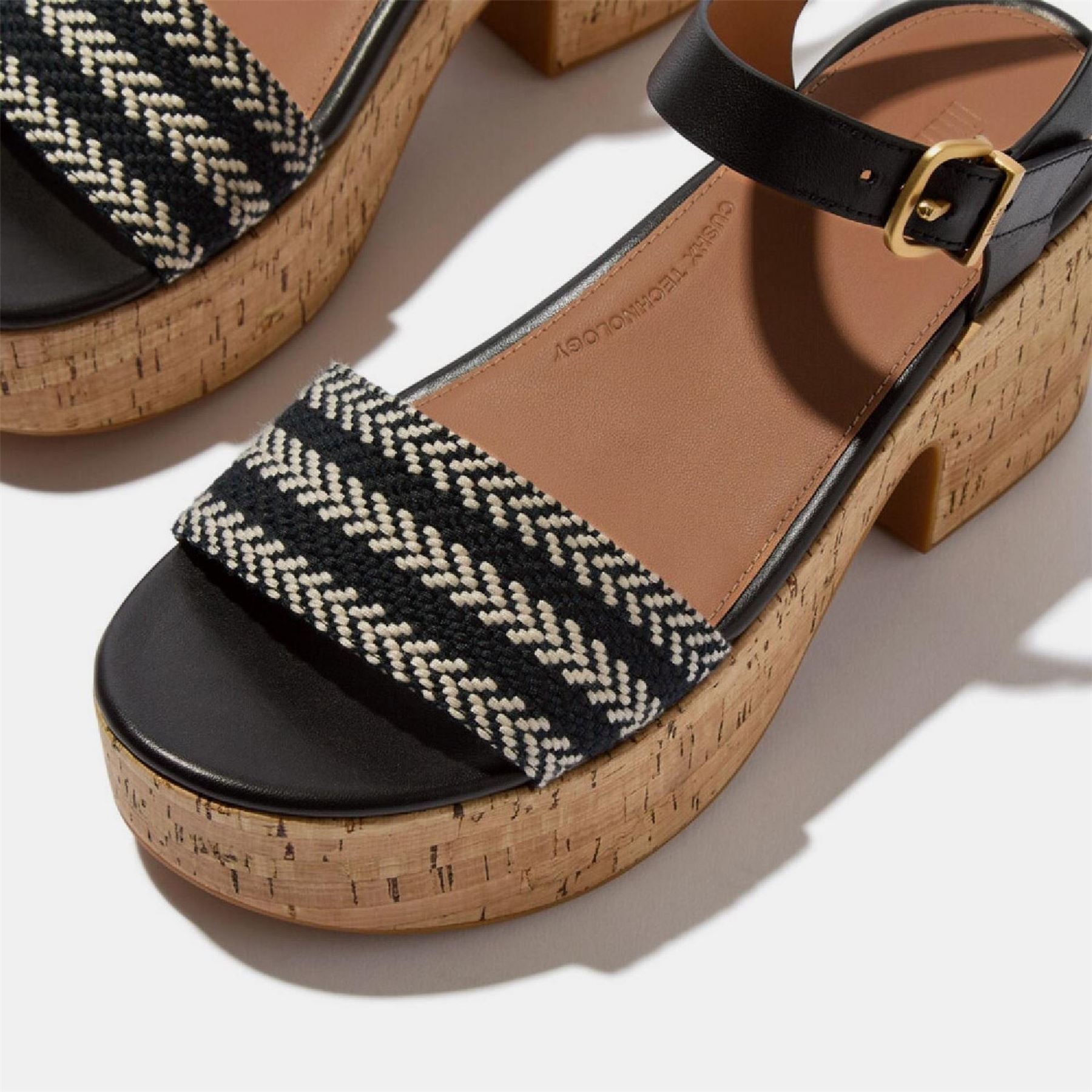 Fitflop Platforms Ankle Strap Sandals