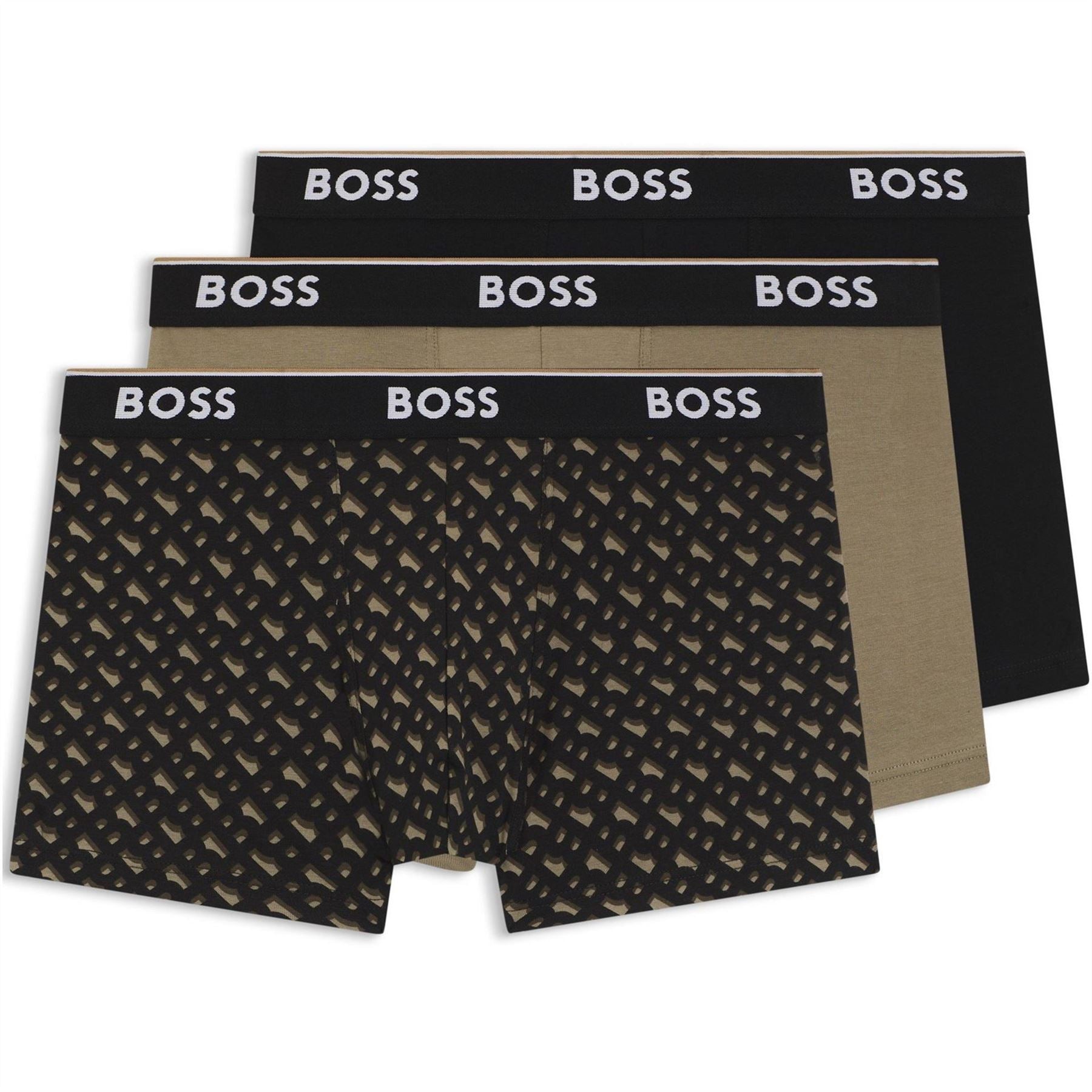 Boss BOSS Bodywear 3 Pack Boxer Shorts with Logo Detail