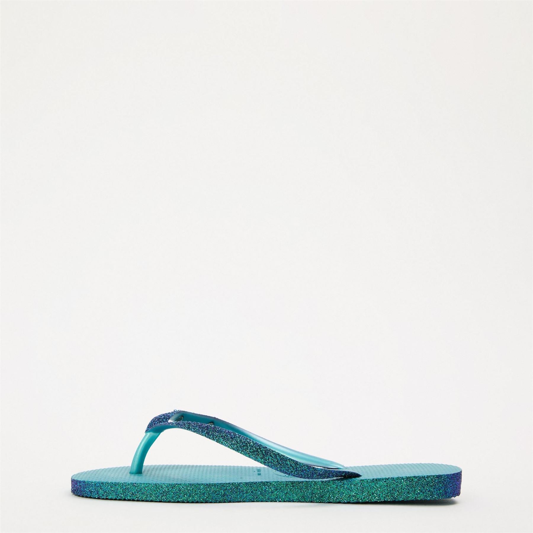 Havaianas Womens Hav. Slim Sparkle Ii Nautical Blue Flip Flops