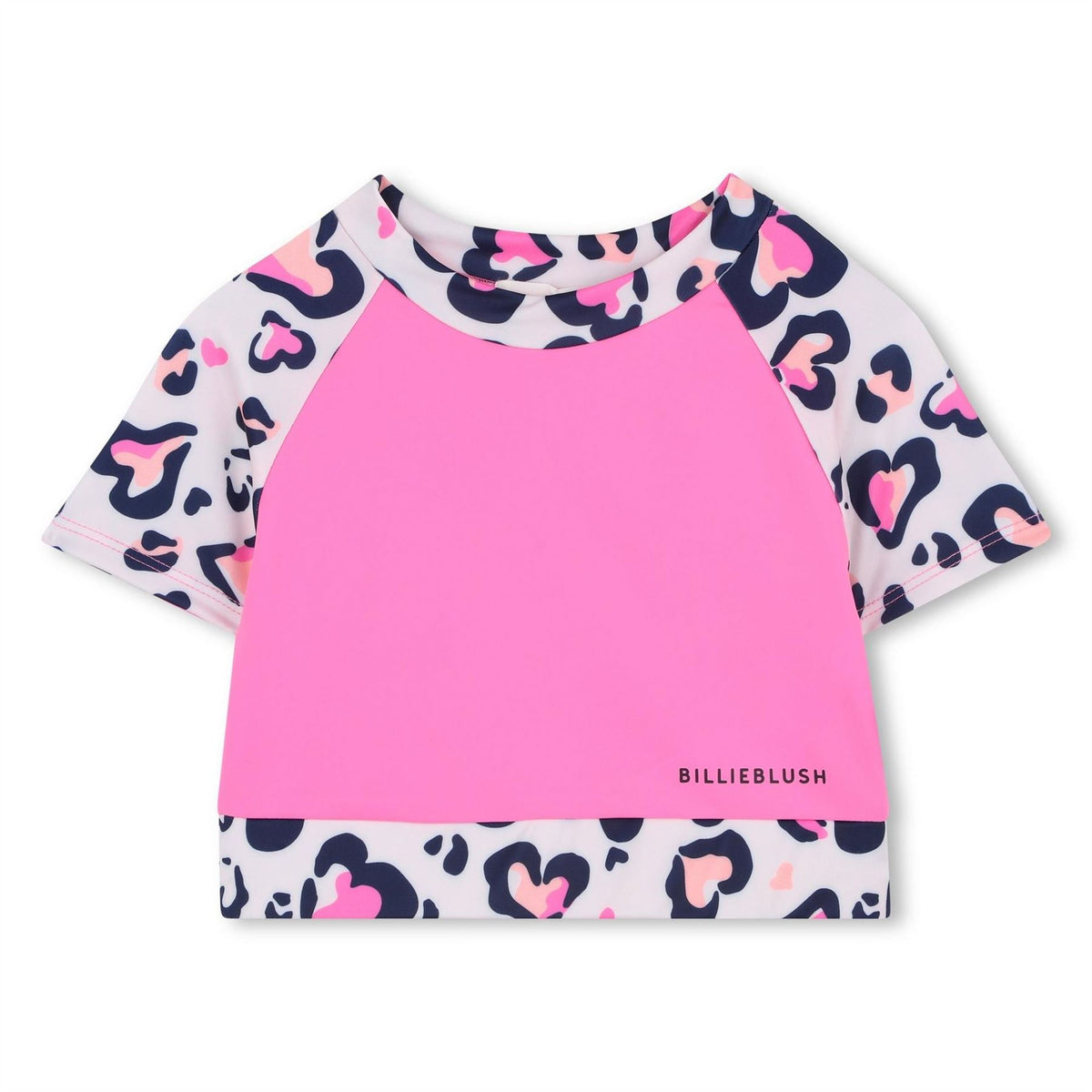 Billieblush Boxy Fit Crew Neck Raglan Sleeve Baseball T-Shirt