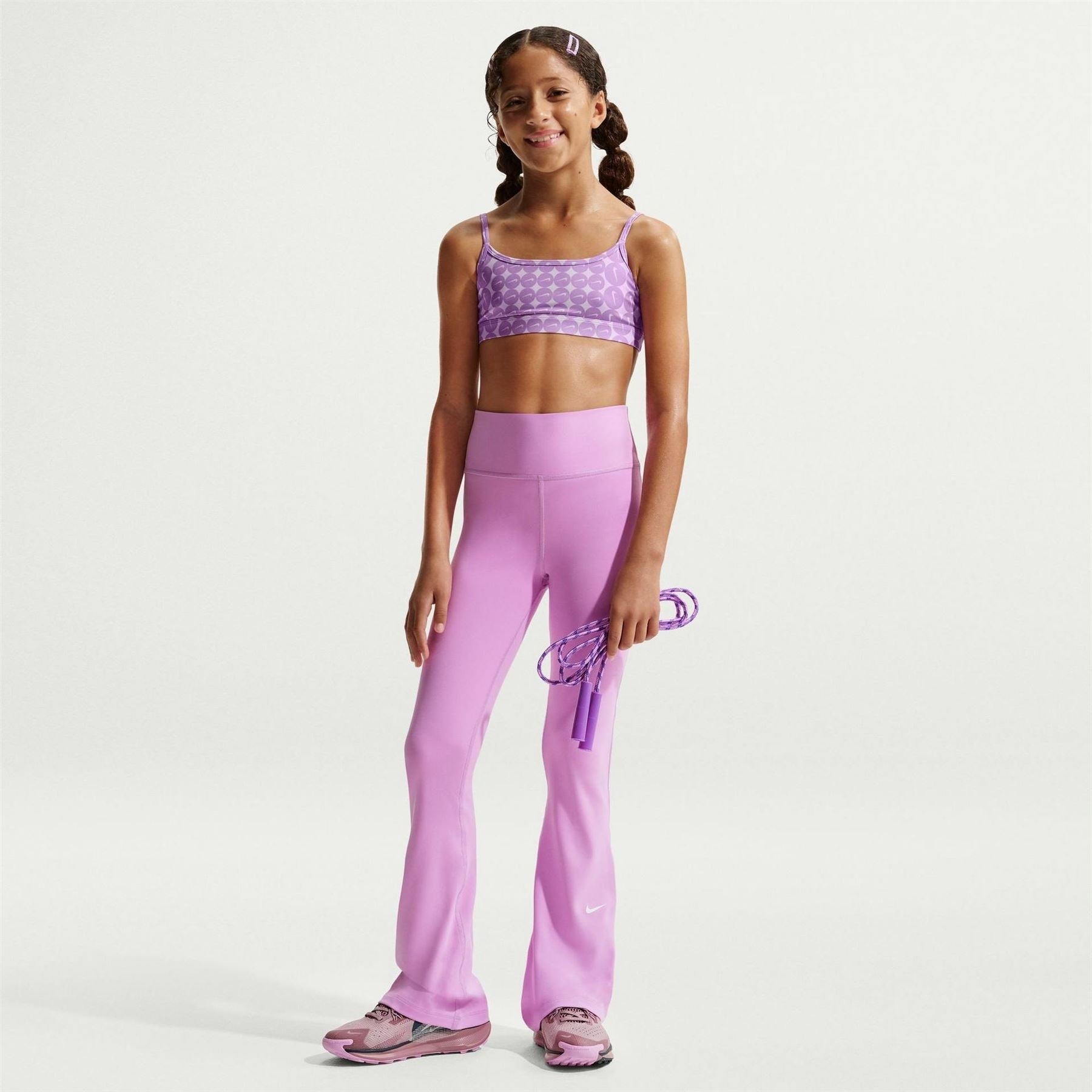 Nike Scoop Neck Sleeveless Bralet Sports Bra