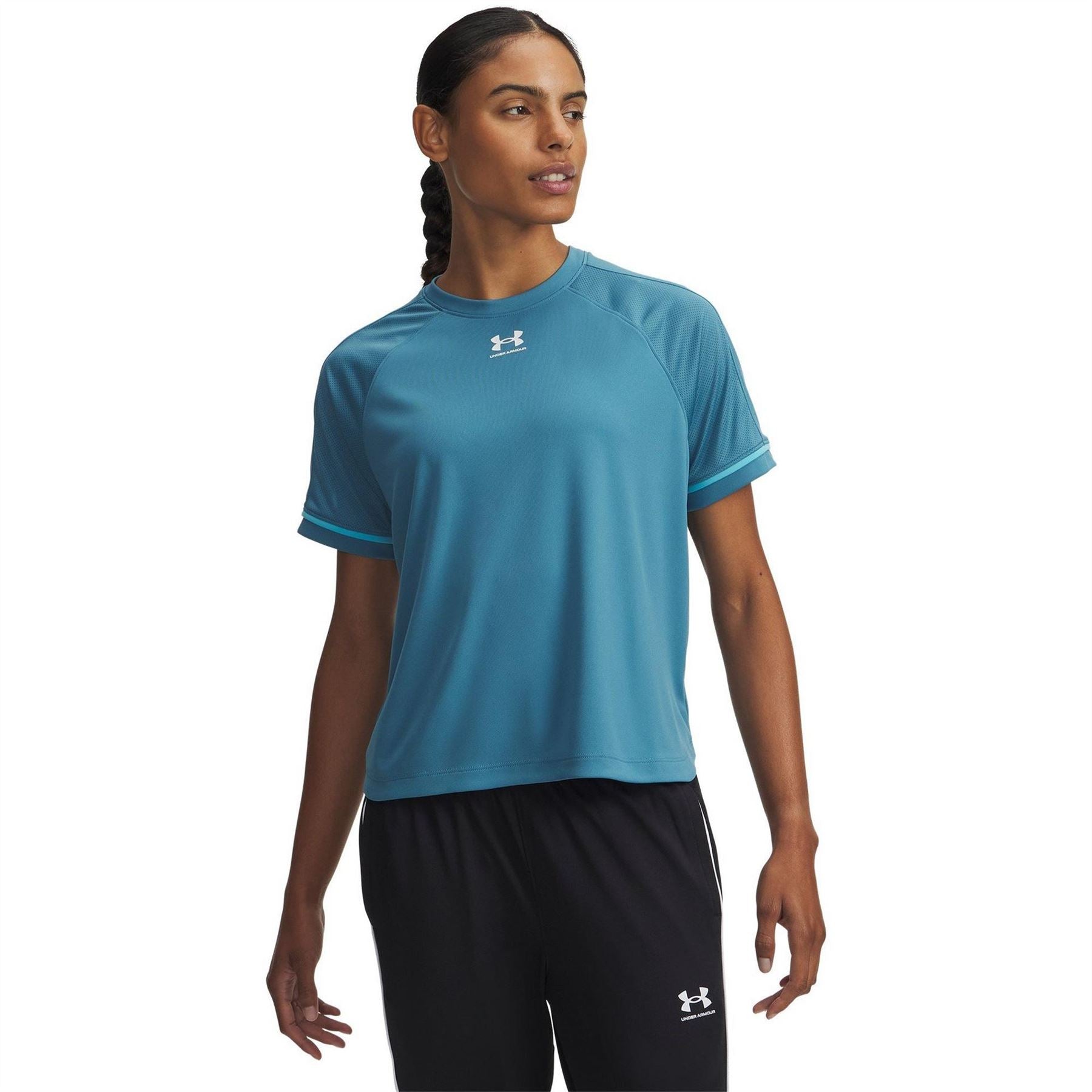 Under Armour Challenger Boxy Fit Crew Neck Short Sleeve T-Shirt