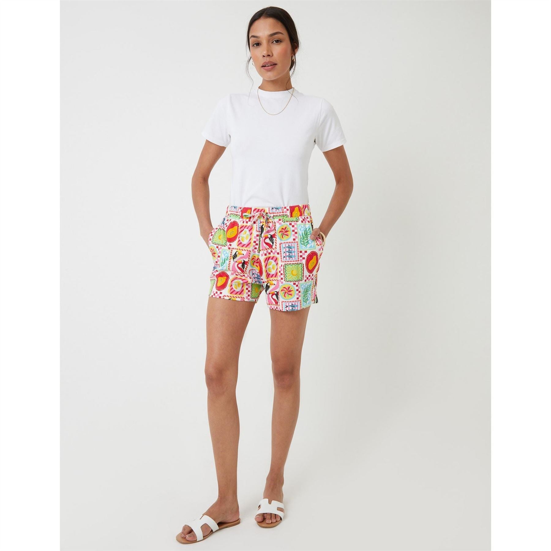 Threadbare Eiren Regular Fit Bermuda Shorts