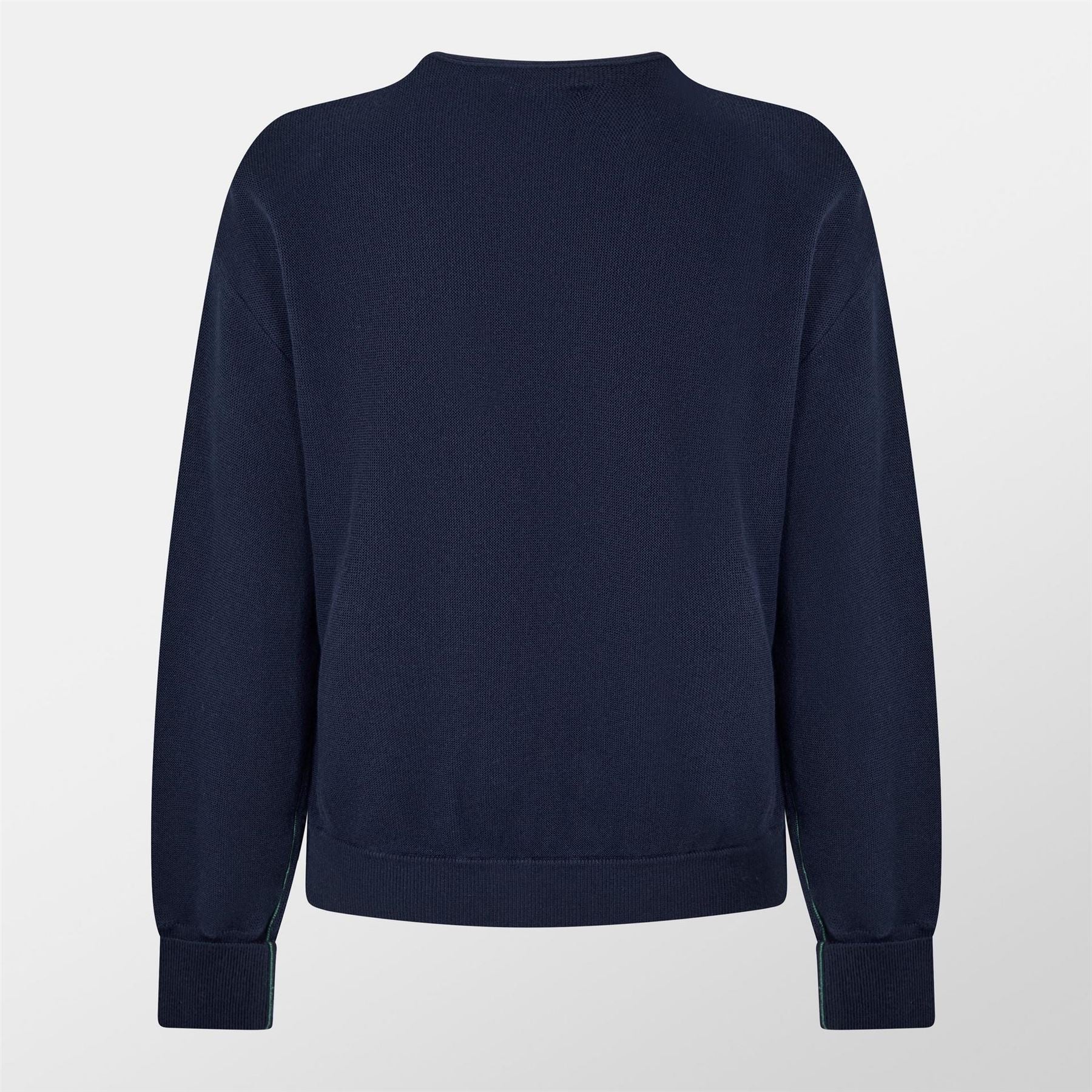 Lacoste V-Neck Relaxed Fit Long Sleeve Sweater