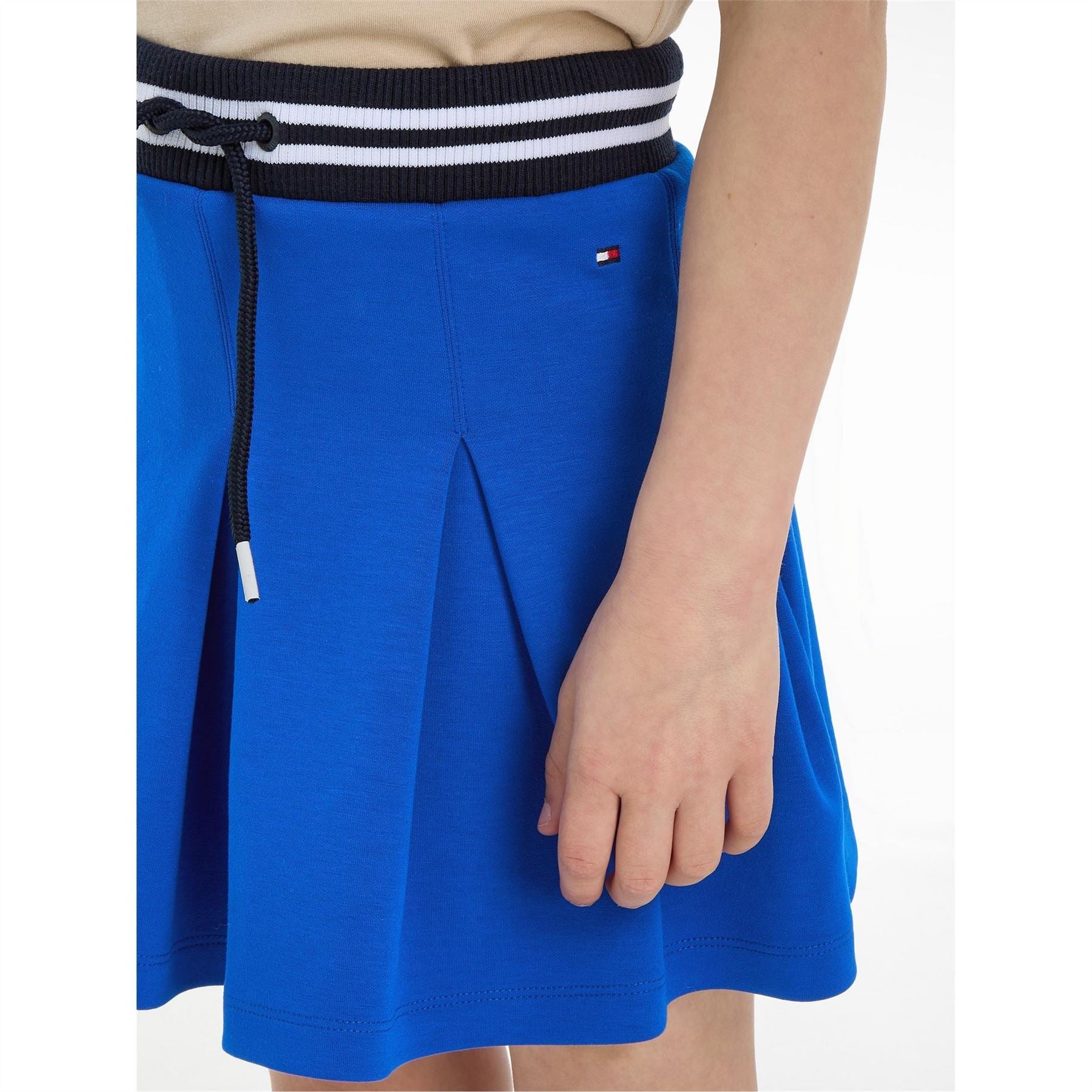 Tommy Hilfiger Monotype Pleated Mini Skirt Juniors