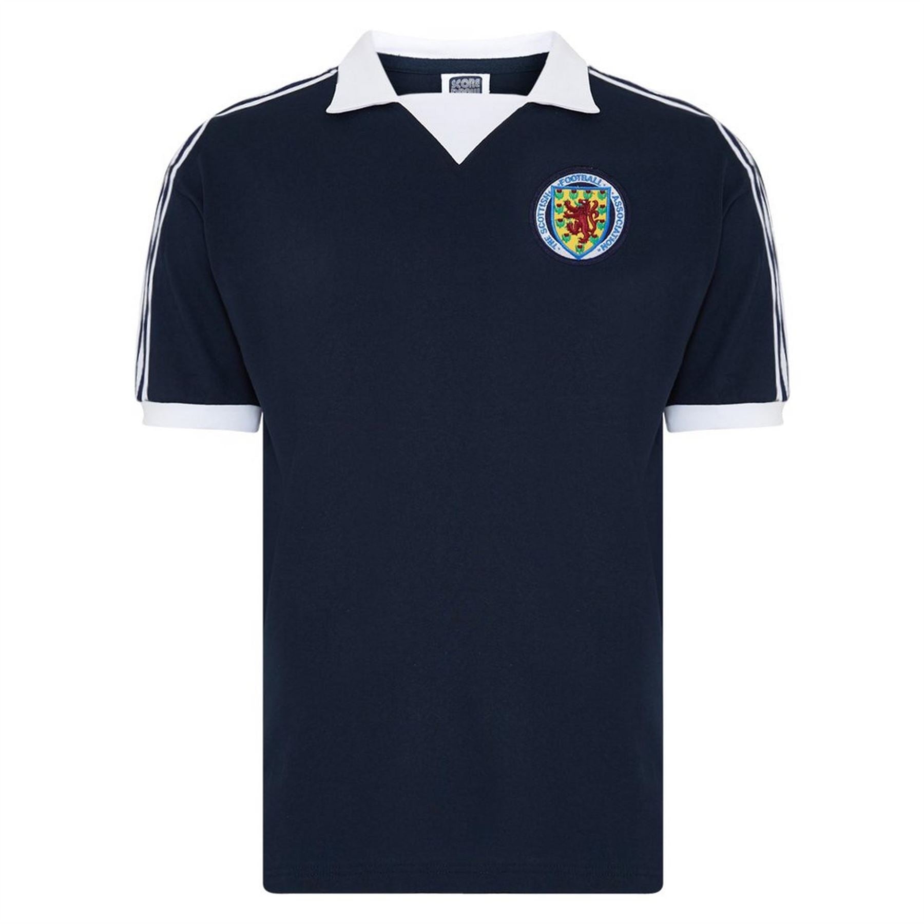 Score Draw Scotland International Home 1978 Retro Football Shirt